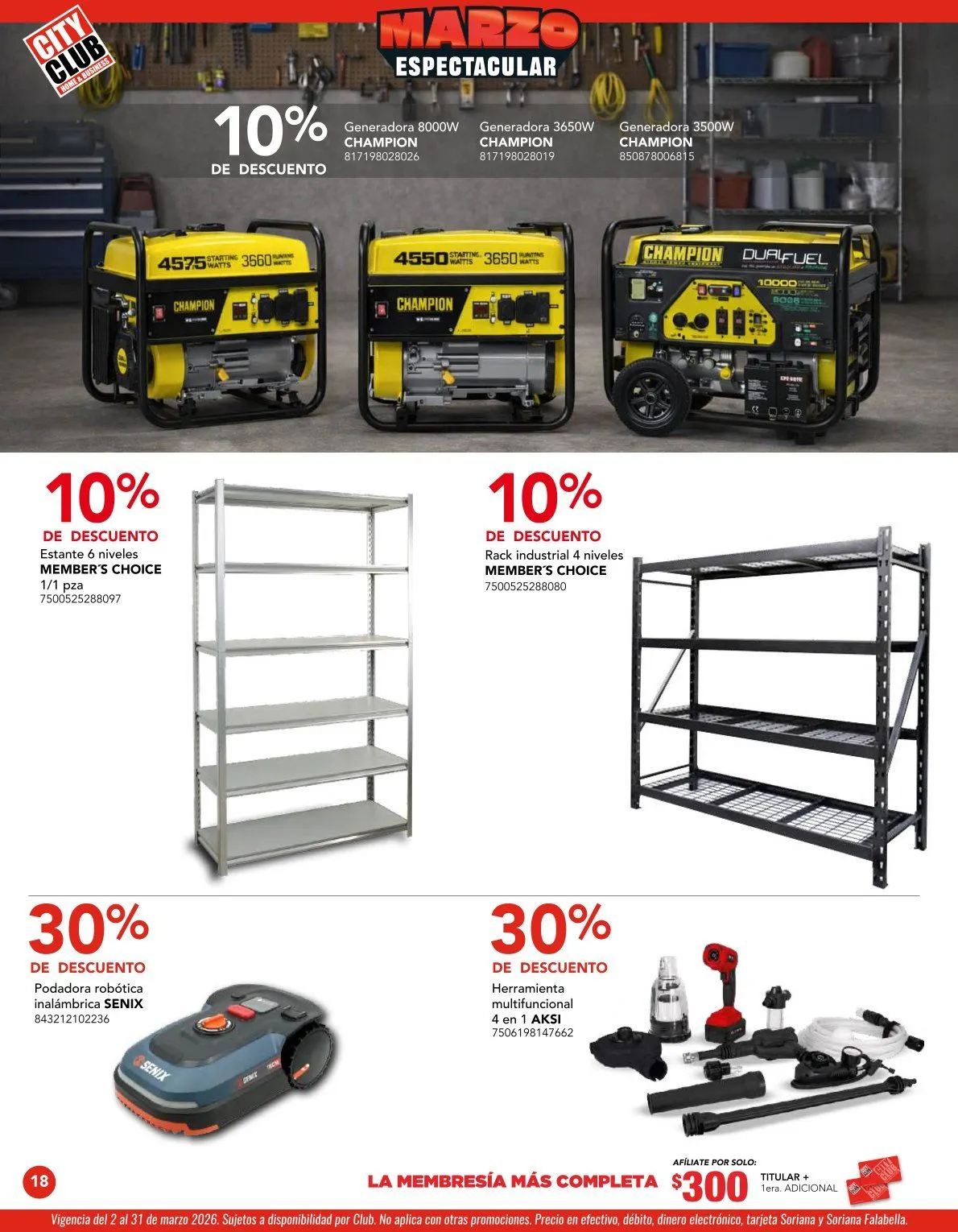 Catálogo de Ofertas  City Club 2 de marzo al 31 de marzo 2026 - Pagina 18
