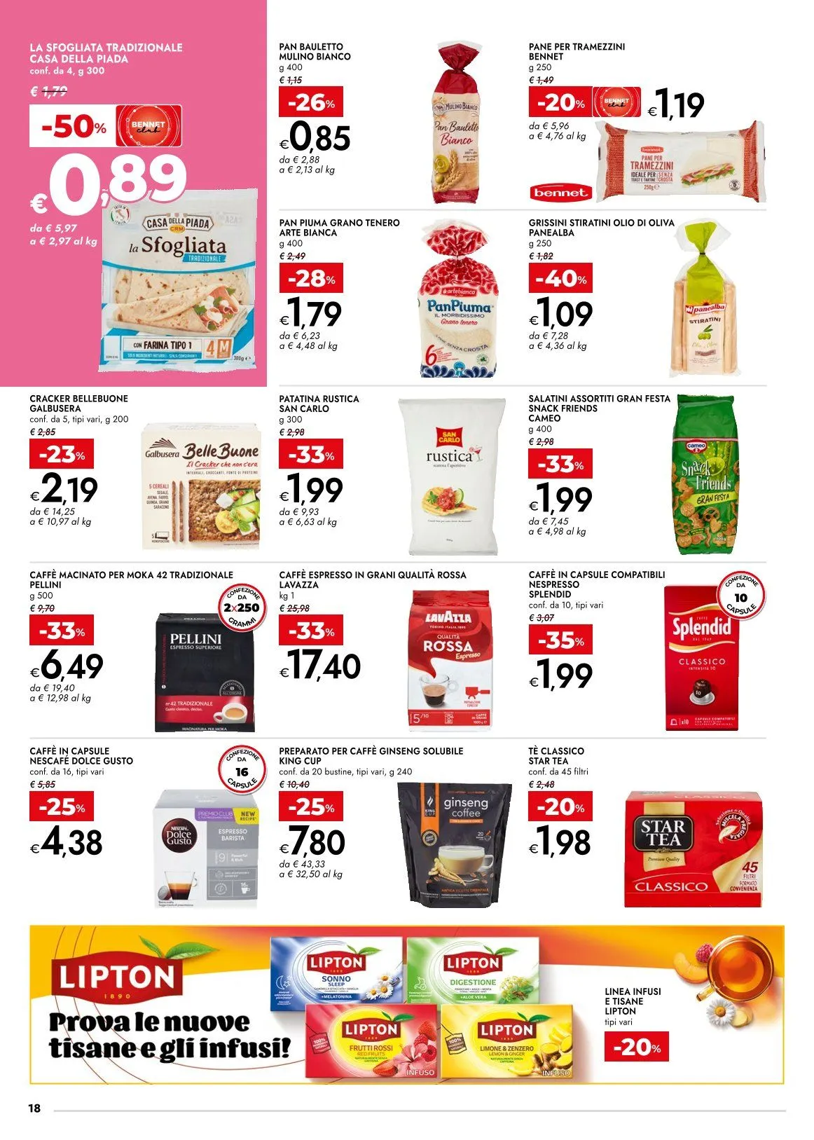 Bennet Volantino da 23 marzo a 6 aprile di 2026 - Pagina del volantino 18