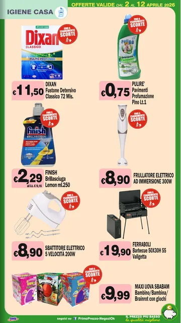 Primo Prezzo Volantino da 2 aprile a 12 aprile di 2026 - Pagina del volantino 18