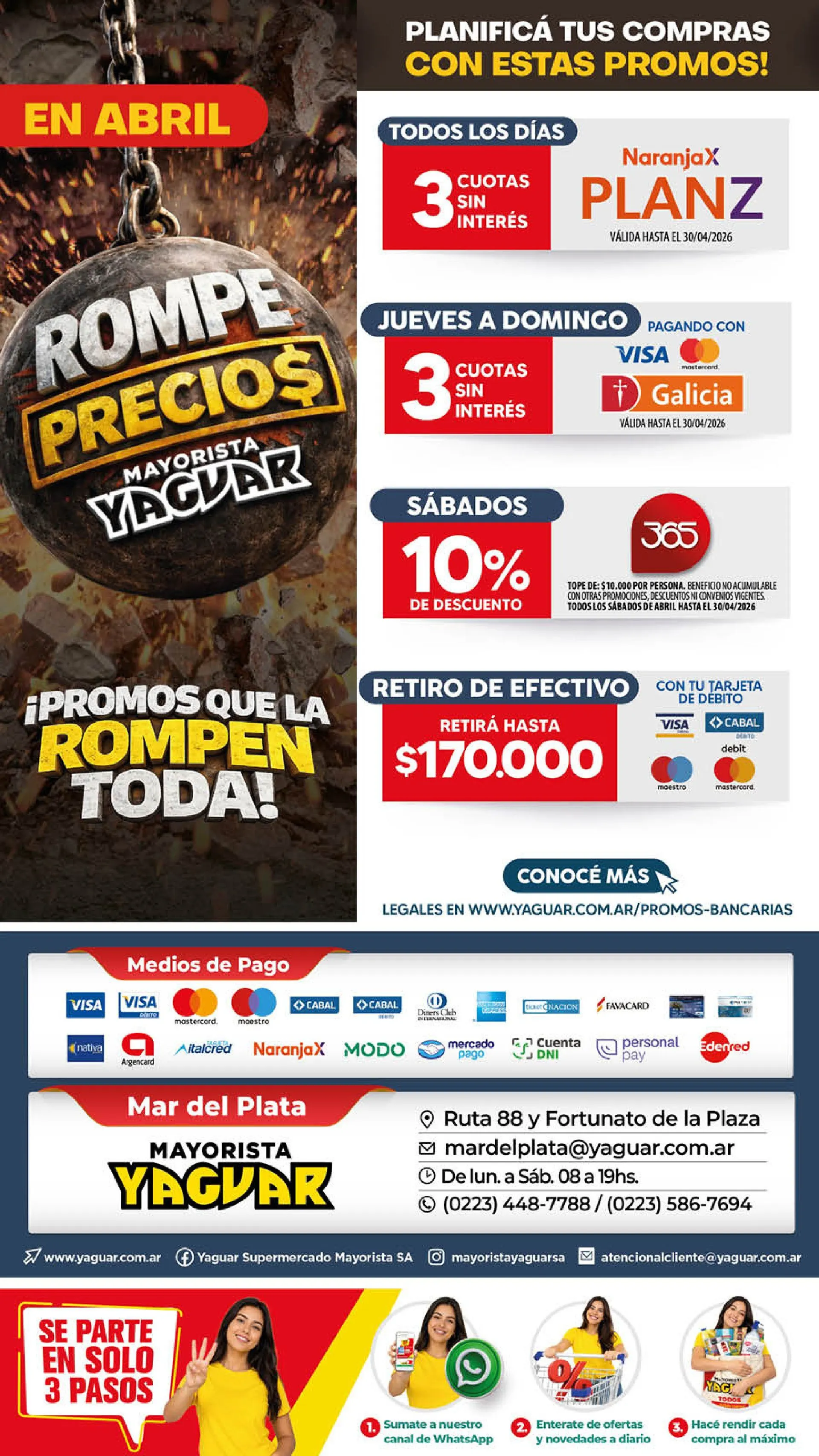 Ofertas de  Yaguar Ofertas 20 de abril al 25 de abril 2026 - Página 18 del catálogo
