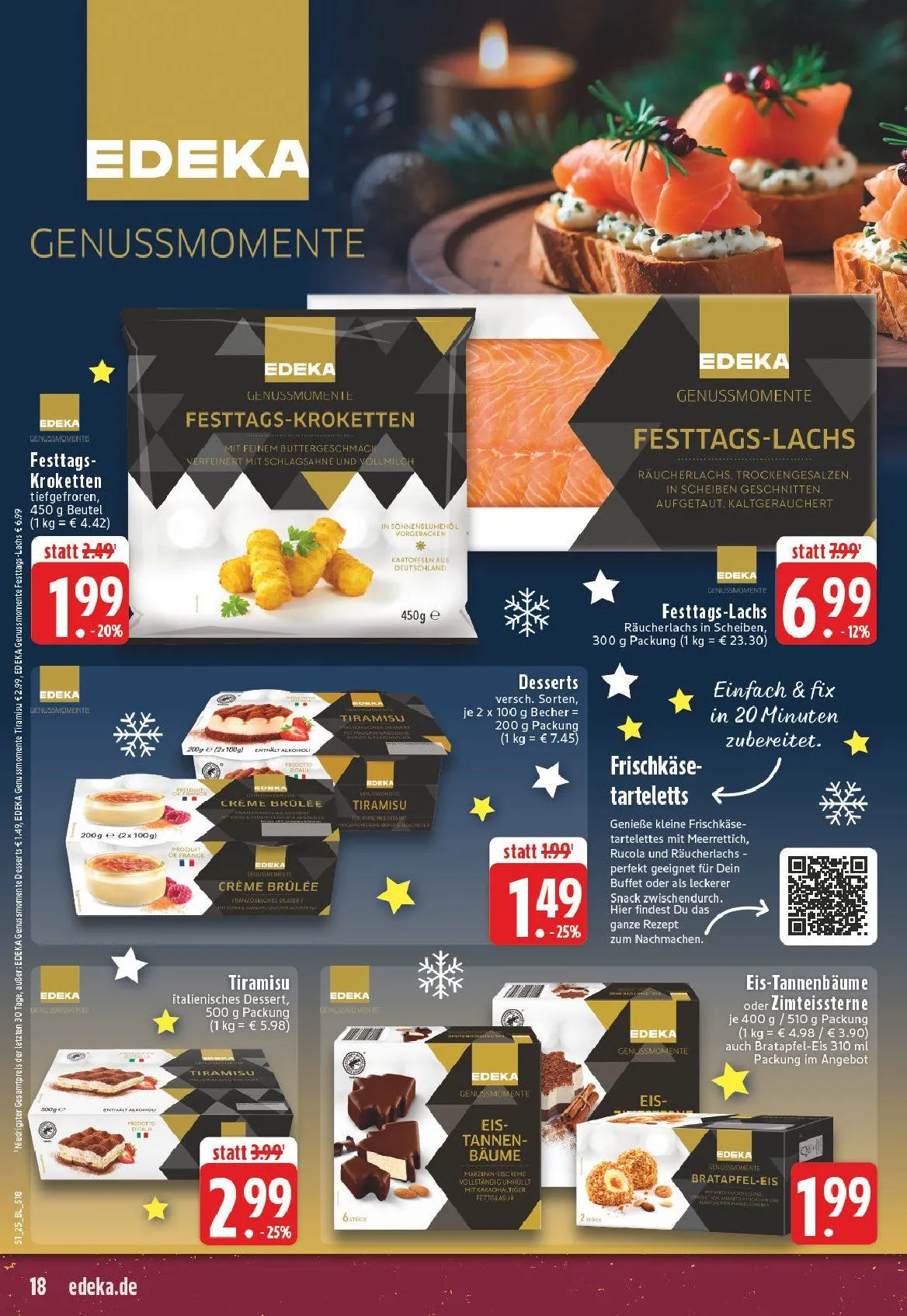 Edeka Angebote von 13. Dezember bis 20. Dezember 2025 - Prospekt seite 18