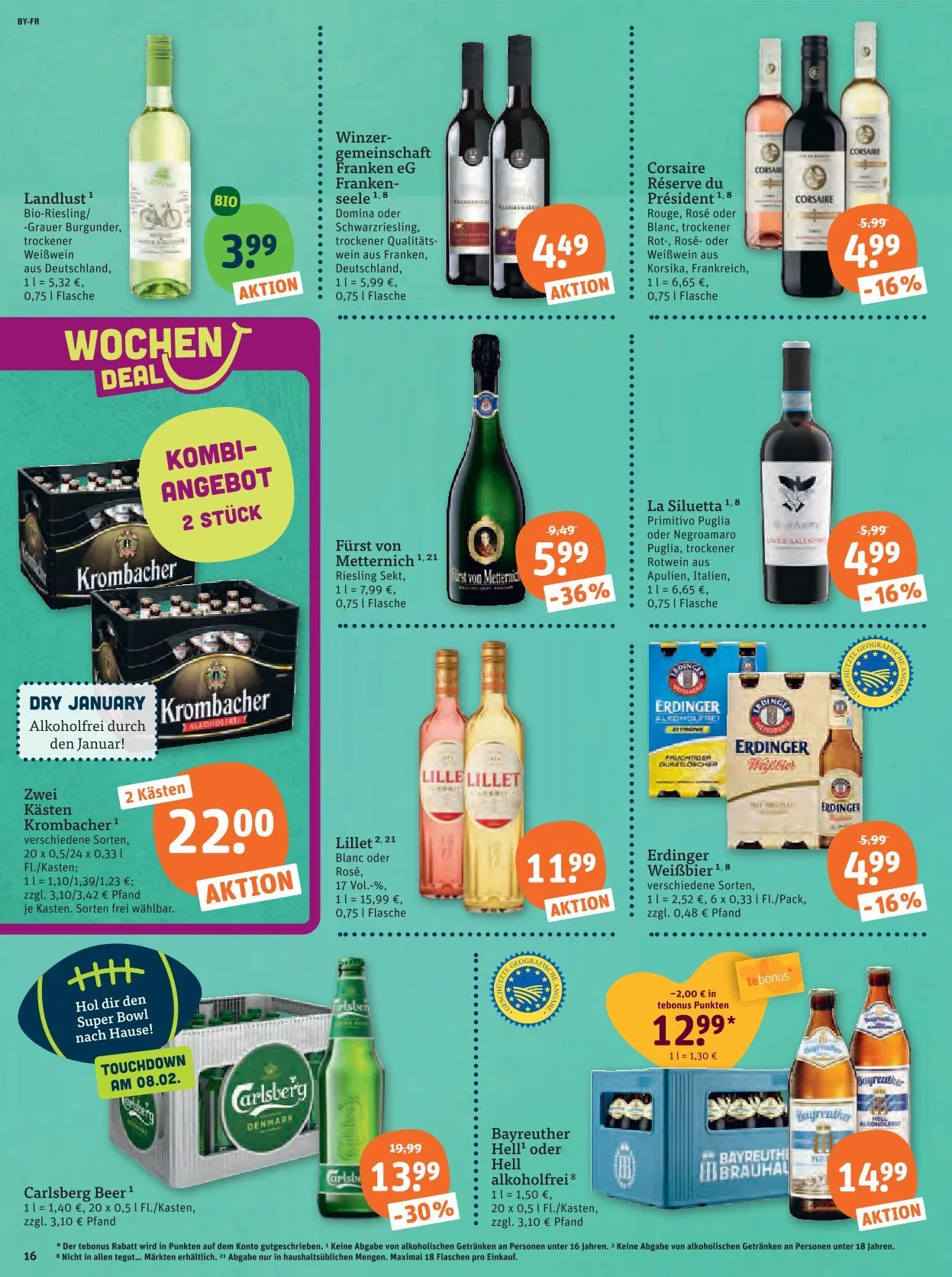 Prospekt tegut... von 30. Januar bis 31. Januar 2026 - Prospekt seite 18