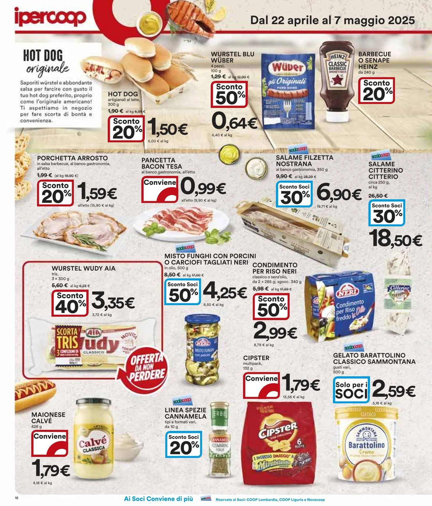 Ipercoop Volantino da 22 aprile a 7 maggio di 2025 - Pagina del volantino 18