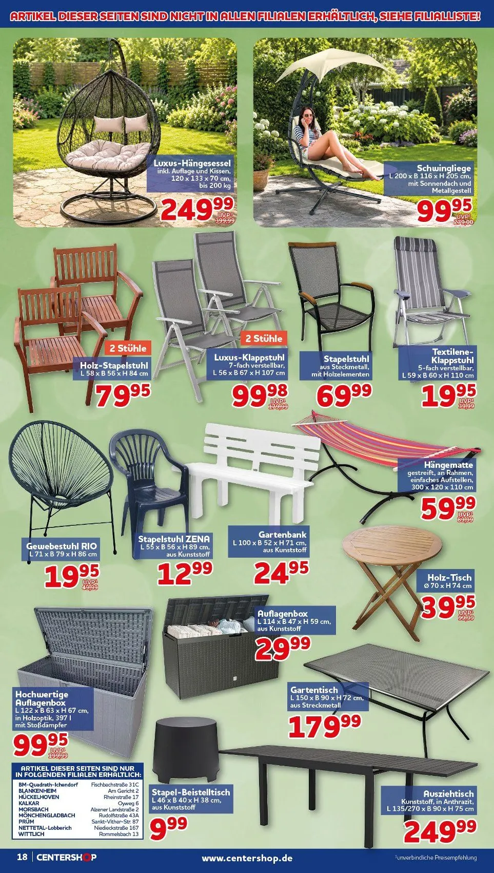  CENTERSHOP Angebote von 26. Mai bis 30. Mai 2026 - Prospekt seite 18