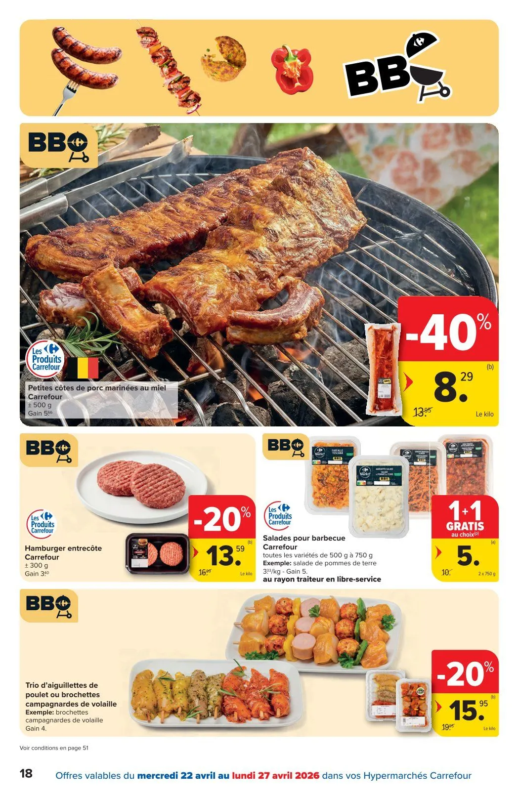 Carrefour folders van 22 april tot 4 mei 2026 - folder pagina 18