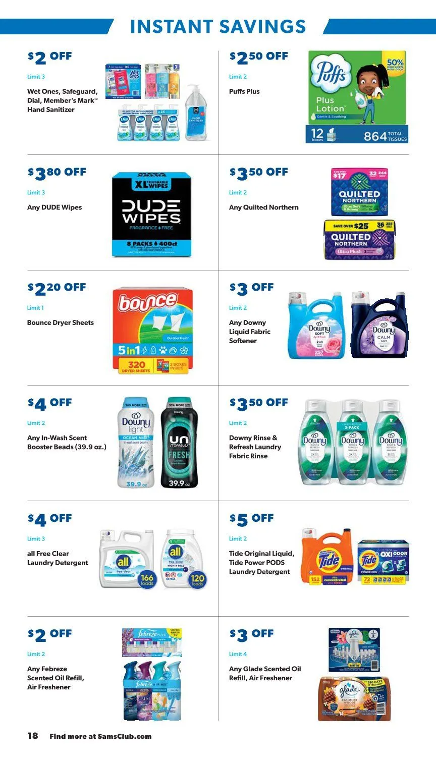 Weekly ad Sam's Club Sales from July 23 to August 17 2025 - Page 18