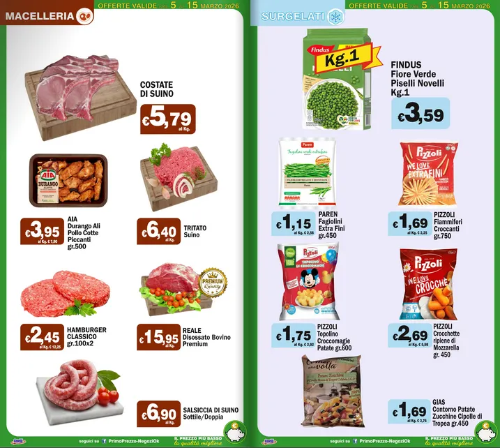  Volantini Primo Prezzo da 5 marzo a 11 marzo di 2026 - Pagina del volantino 18