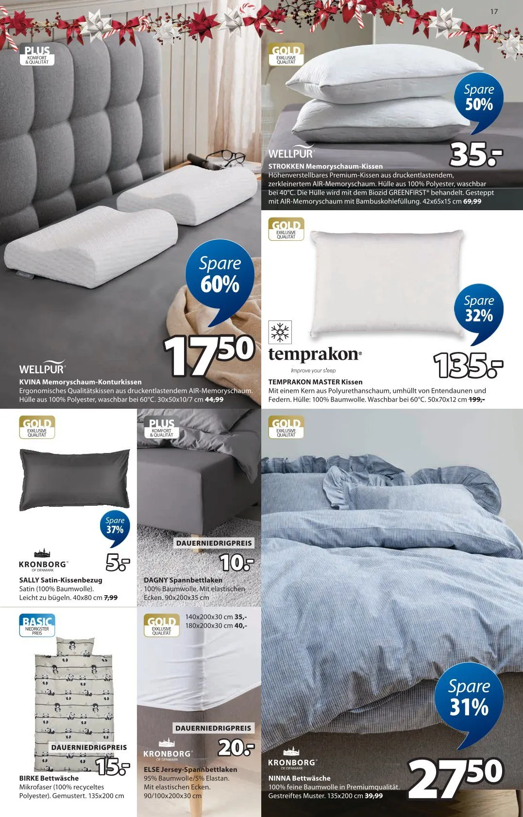 JYSK Angebote von 19. Oktober bis 29. November 2025 - Prospekt seite 17