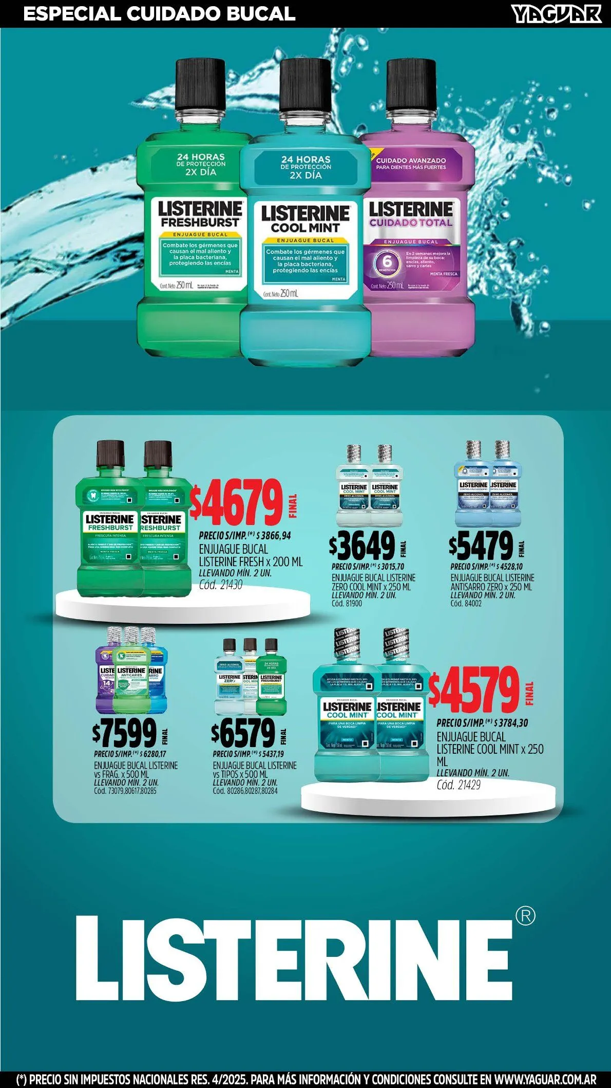 Ofertas de Ofertas Yaguar 4 de agosto al 10 de agosto 2025 - Página 18 del catálogo