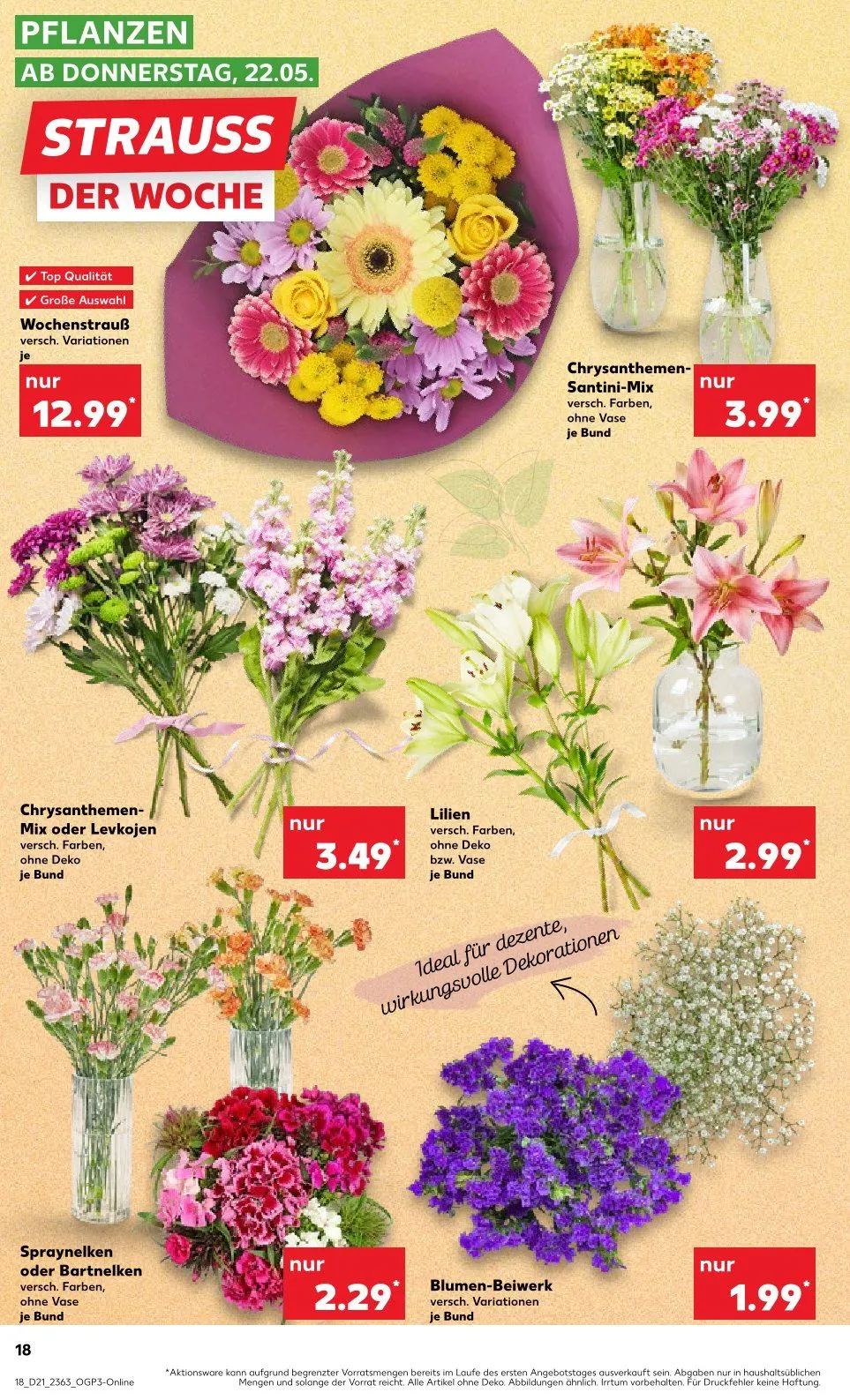 Kaufland Prospekt von 22. Mai bis 28. Mai 2025 - Prospekt seite 18