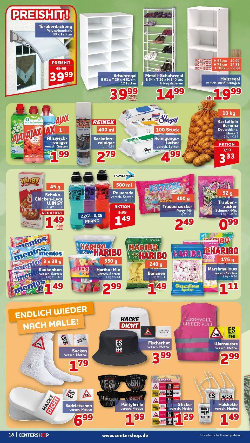 Centershop Angebote von 1. Juni bis 6. Juni 2026 - Prospekt seite 18