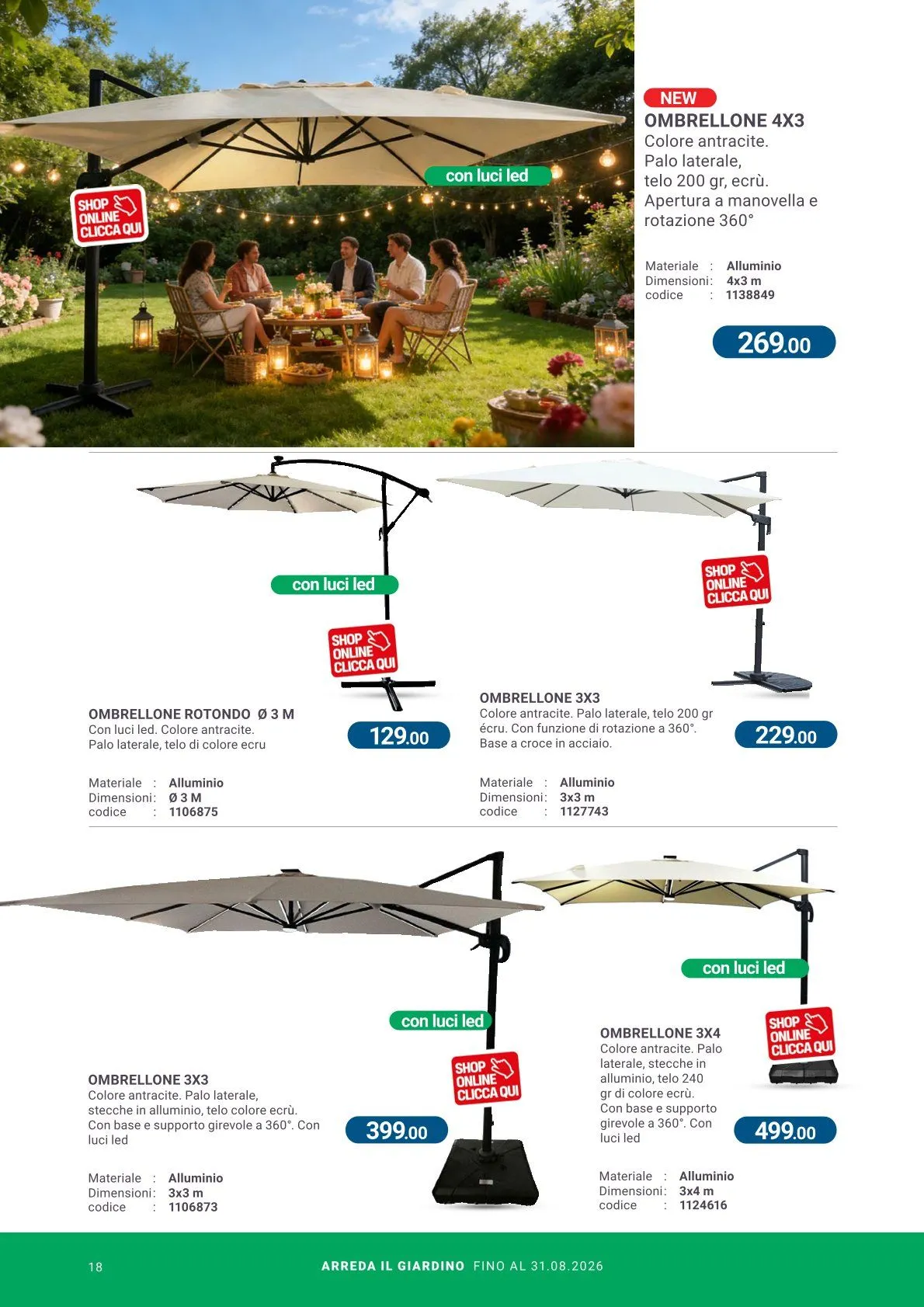  Volantini Cfadda da 8 aprile a 31 agosto di 2026 - Pagina del volantino 18