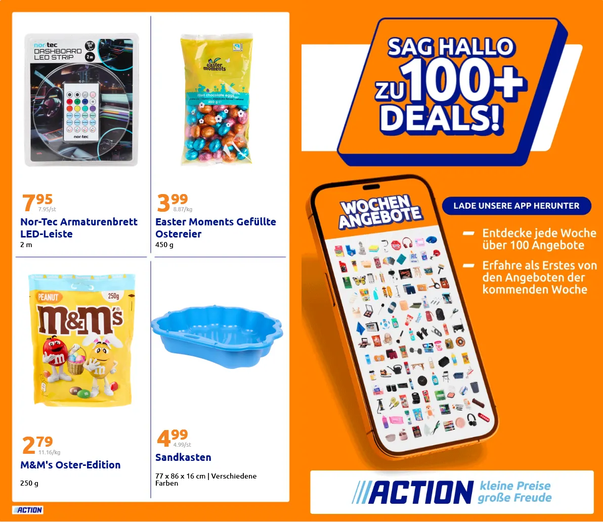 Action Angebote von 1. April bis 7. April 2026 - Prospekt seite 18