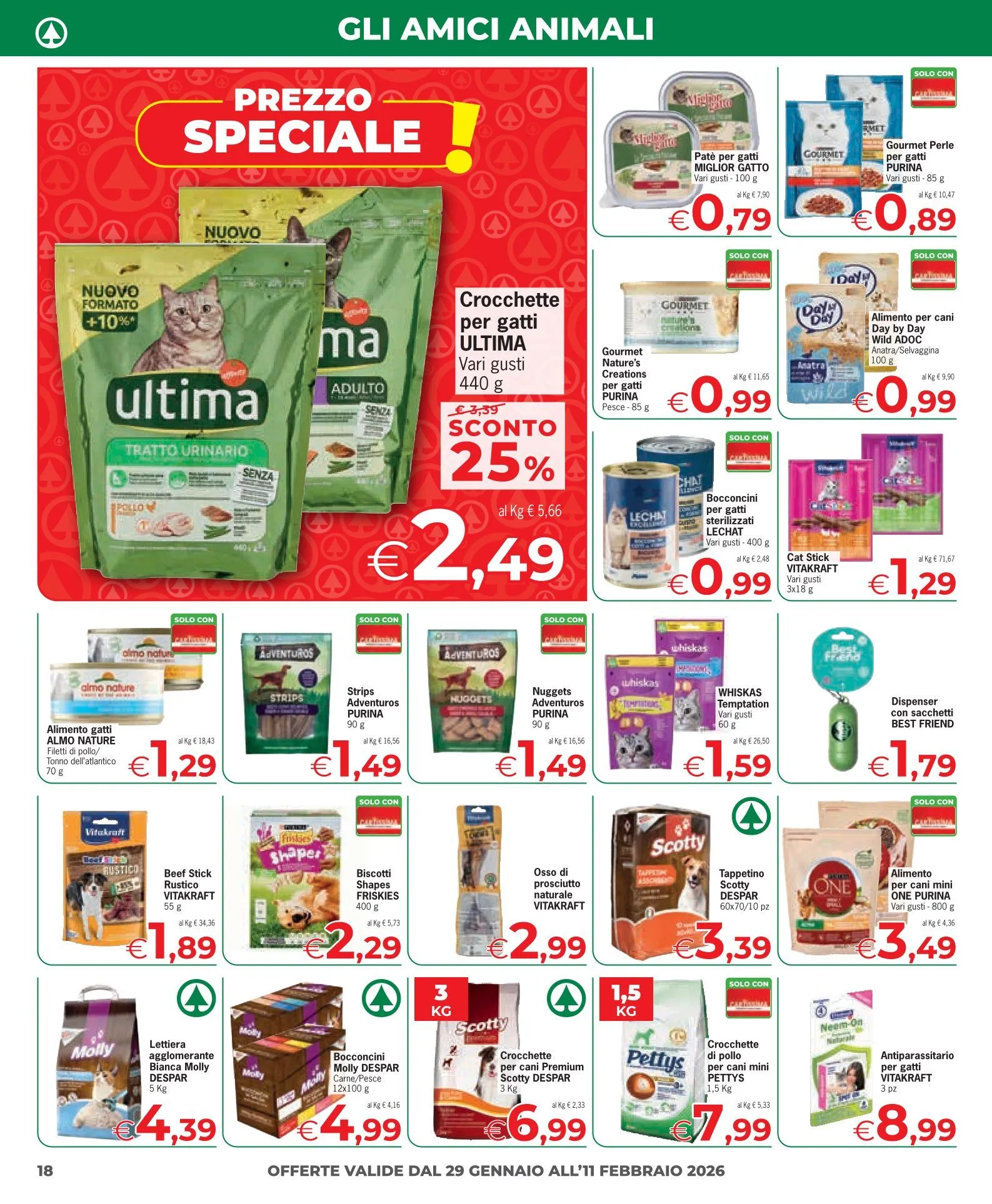 Volantini Eurospar da 29 gennaio a 7 febbraio di 2026 - Pagina del volantino 18