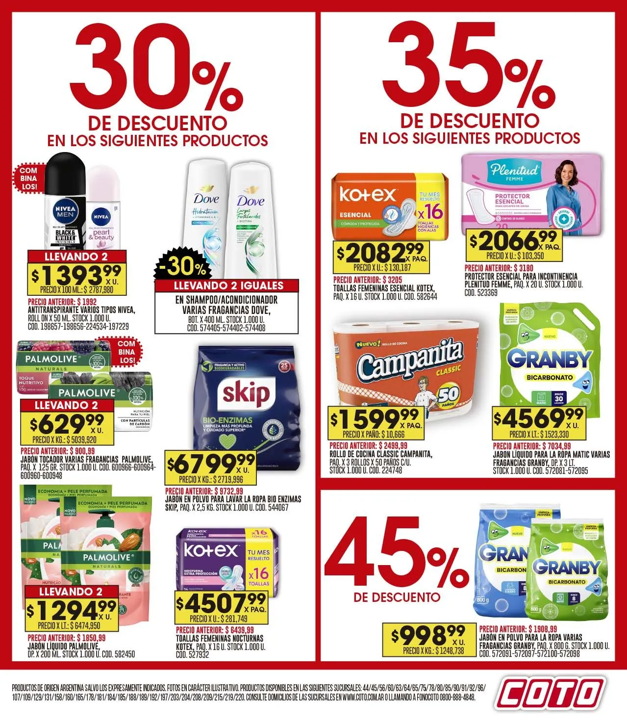 Ofertas de Coto Ofertas semanales 14 de abril al 20 de abril 2025 - Página 17 del catálogo