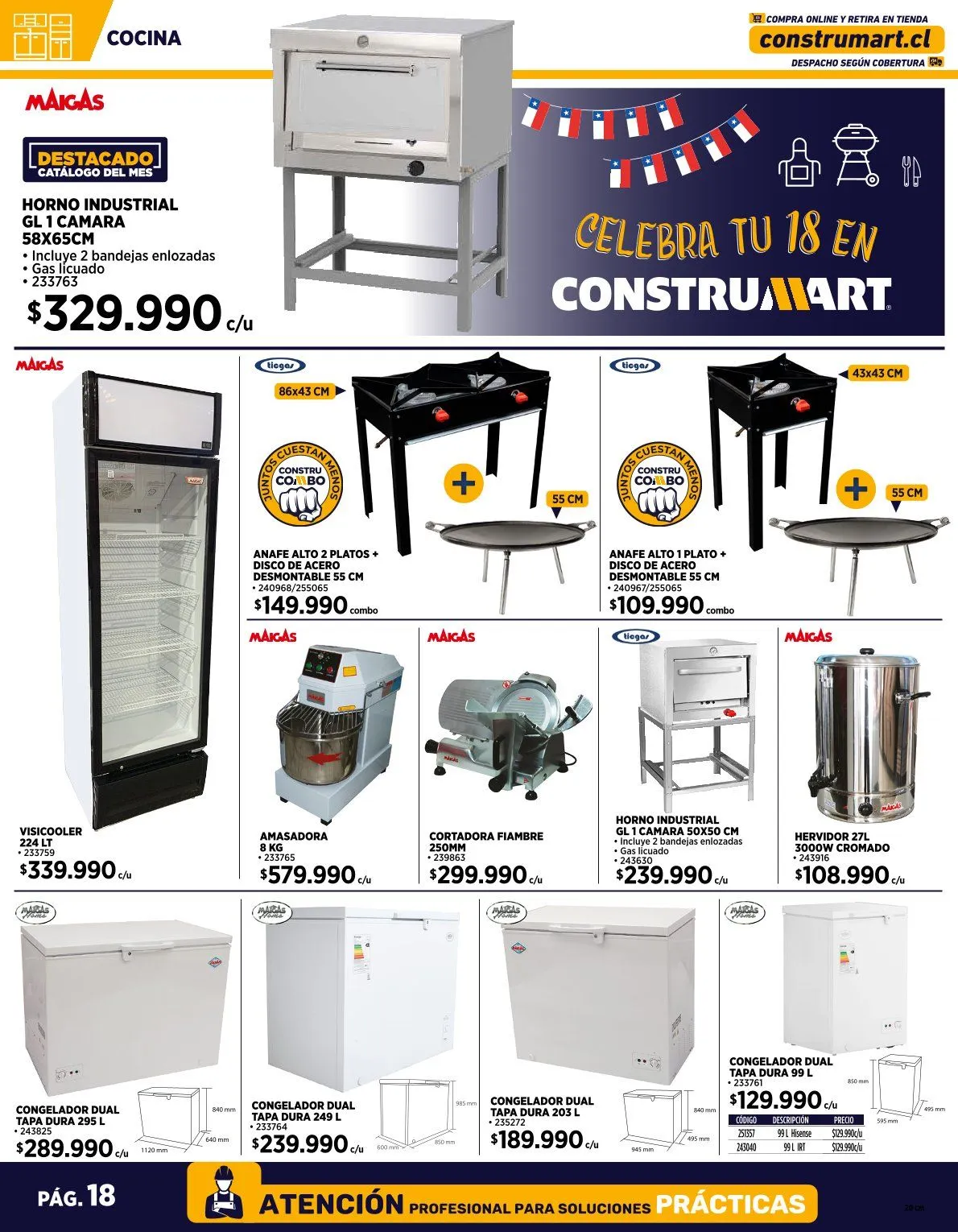 Catálogo de  Ofertas en Construmart  1 de septiembre al 4 de octubre 2025 - Página 18