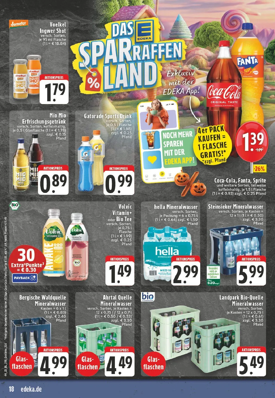 Edeka Prospekte von 25. Oktober bis 1. November 2025 - Prospekt seite 18