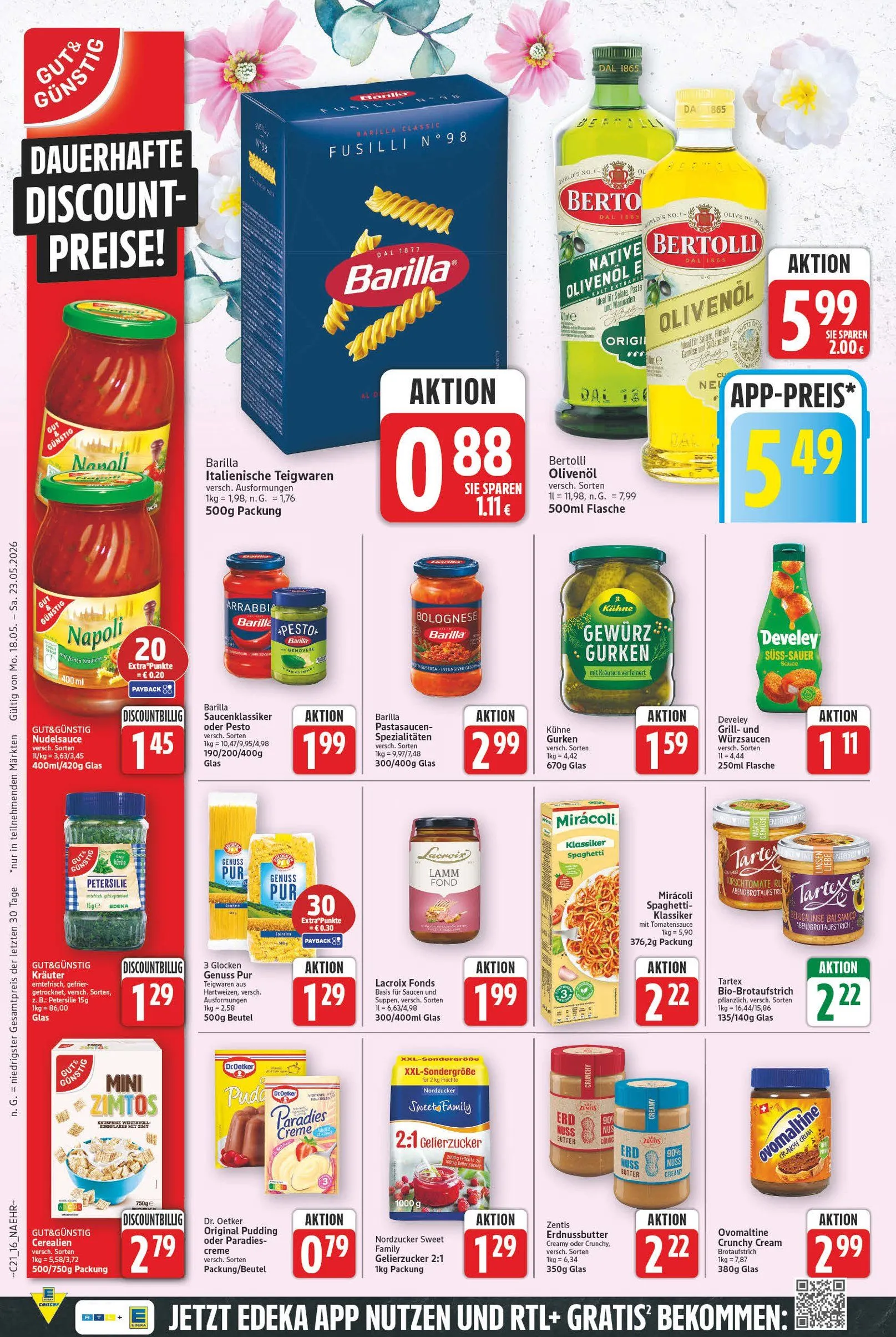  Edeka Angebote von 18. Mai bis 23. Mai 2026 - Prospekt seite 18