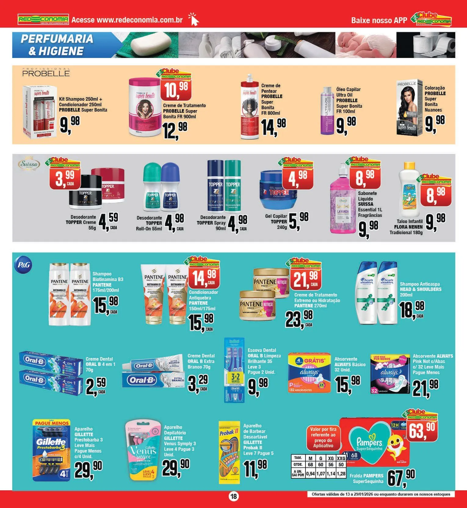 Encarte de Redeconomia Ofertas 21 de janeiro até 29 de janeiro 2026 - Pagina 18