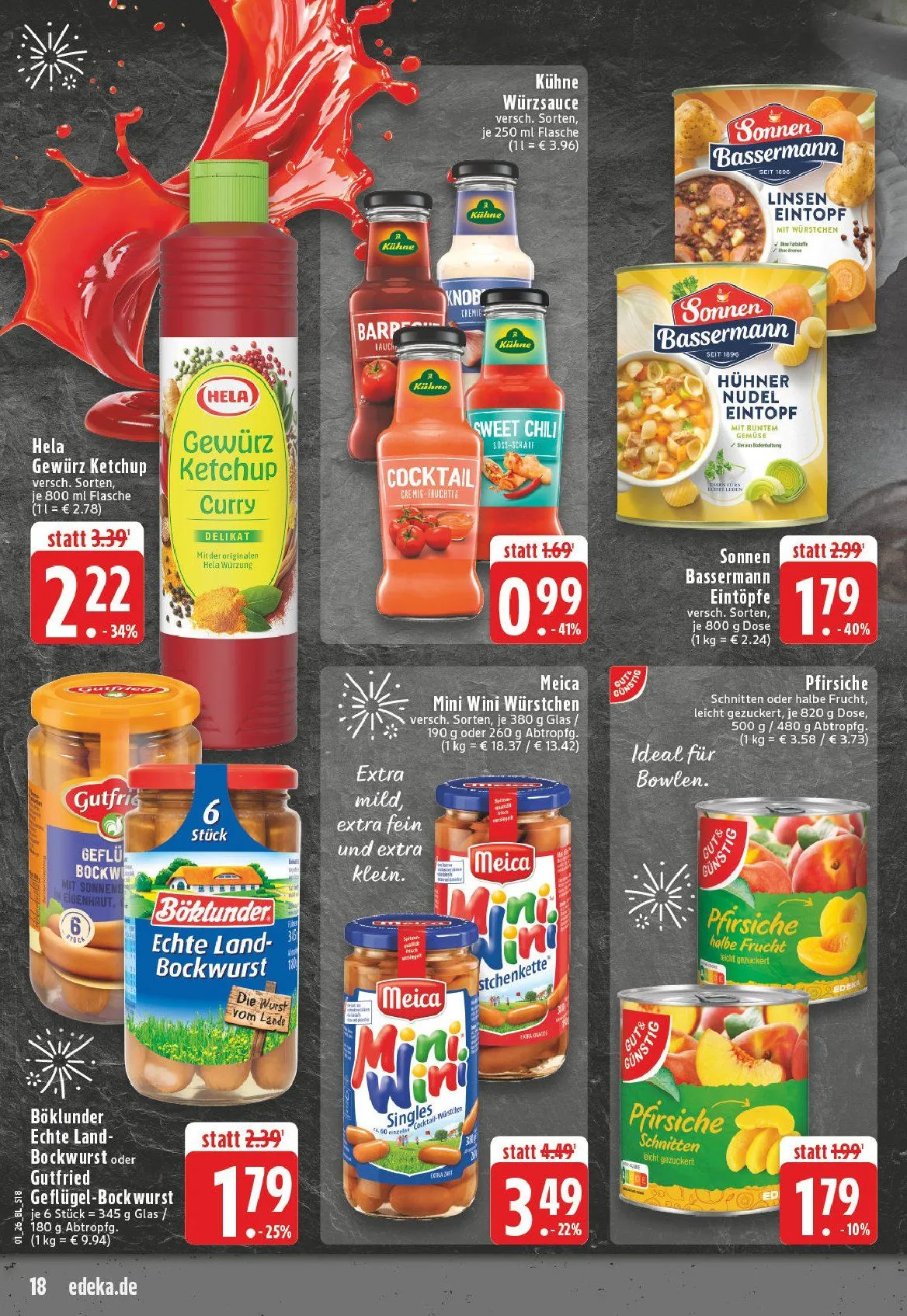 Edeka Prospekte  von 29. Dezember bis 3. Januar 2026 - Prospekt seite 18
