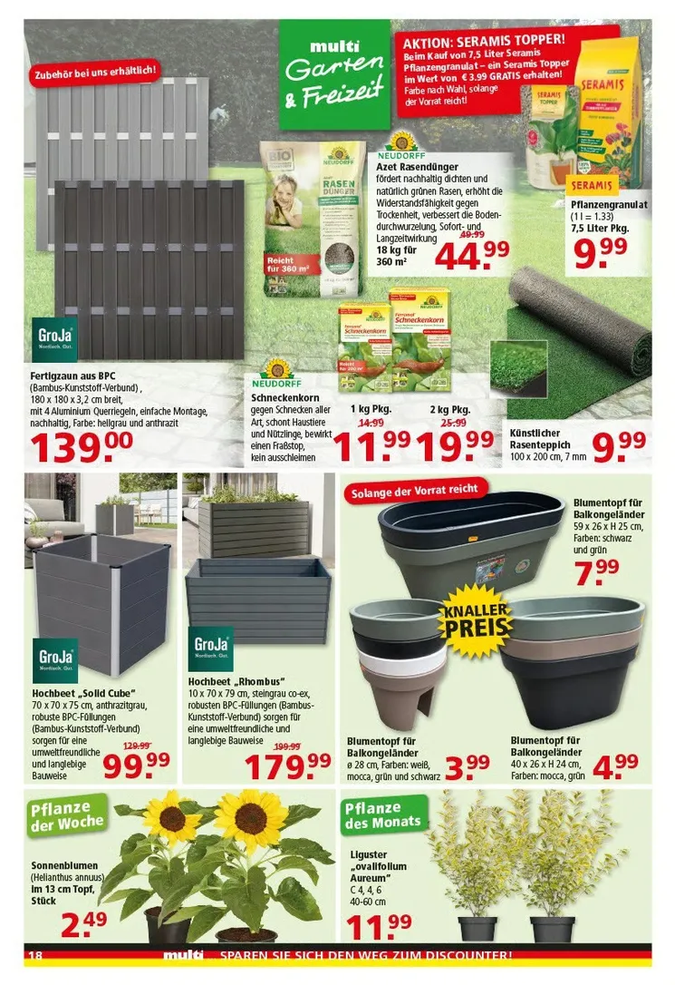 Multi Markt Angebote von 22. Juni bis 27. Juni 2026 - Prospekt seite 18