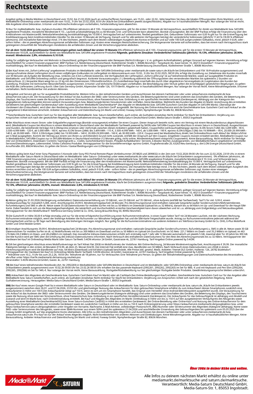 Angebote Mediamar von 10. Februar bis 15. Februar 2026 - Prospekt seite 18