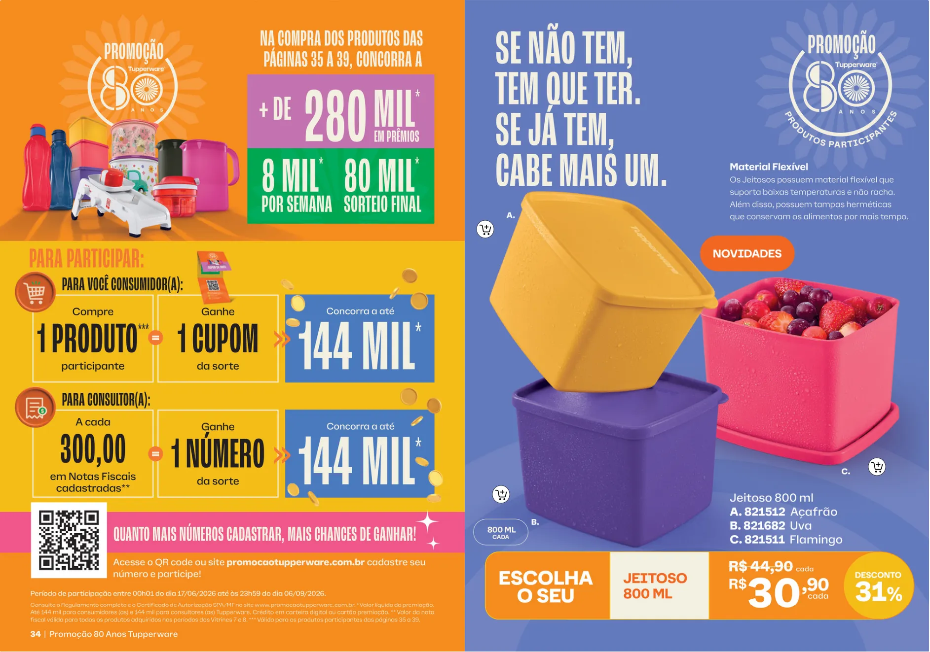 Encarte de Tupperware 1 de agosto até 31 de agosto 2026 - Pagina 18
