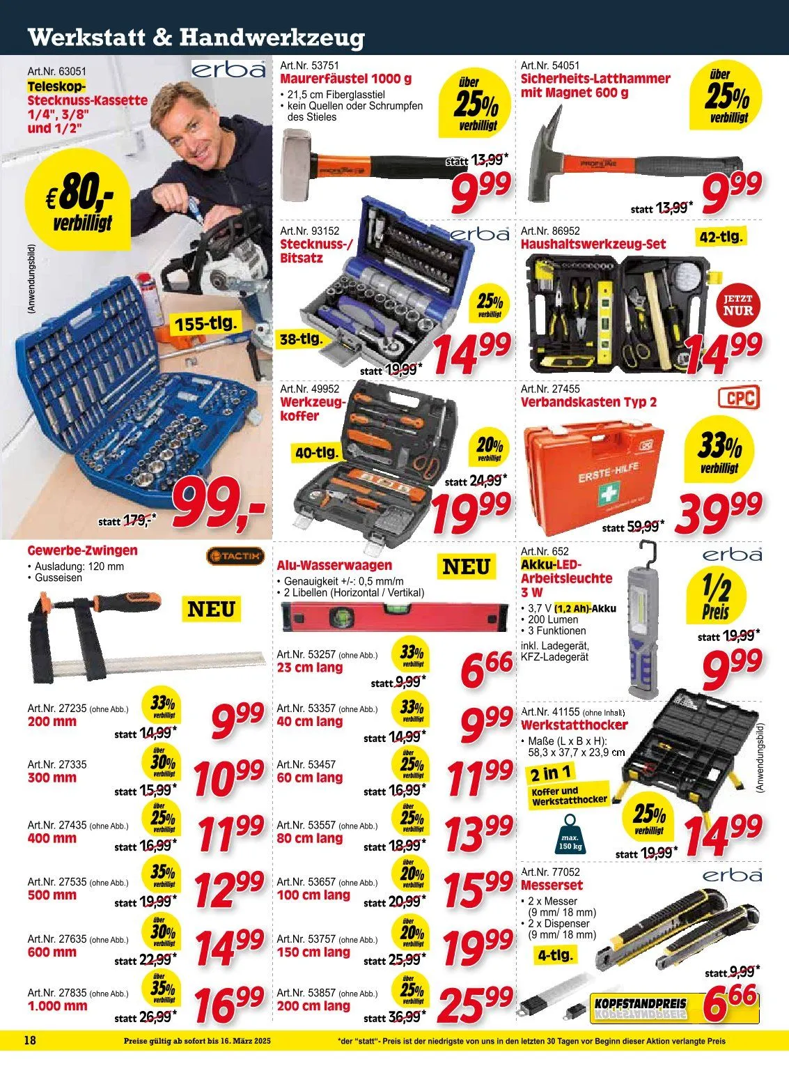 Zgonc Flugblatt von 5. März bis 16. März 2025 - Flugblätt seite 18