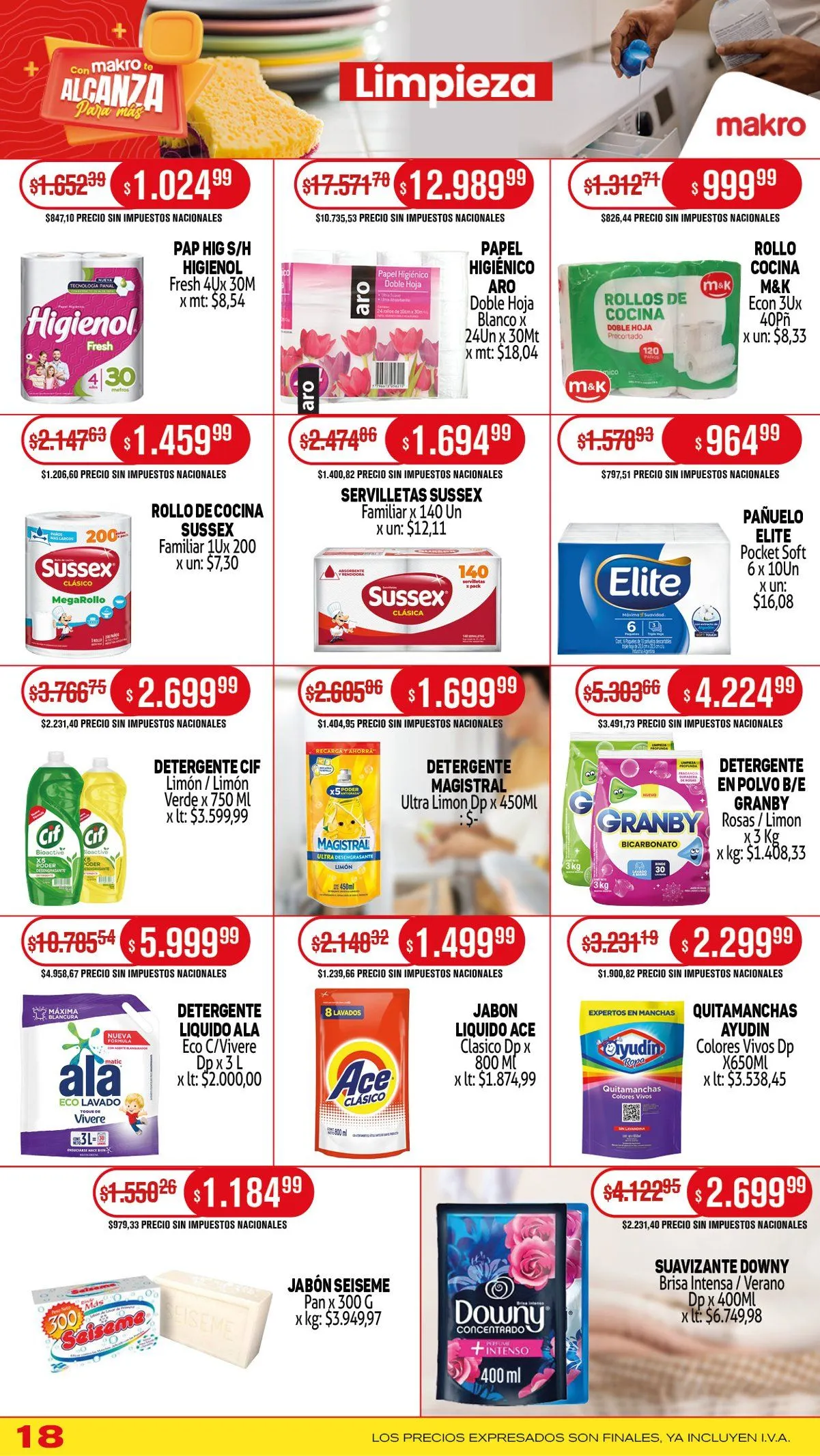 Ofertas de Makro Ofertas 19 de junio al 26 de junio 2025 - Página 18 del catálogo