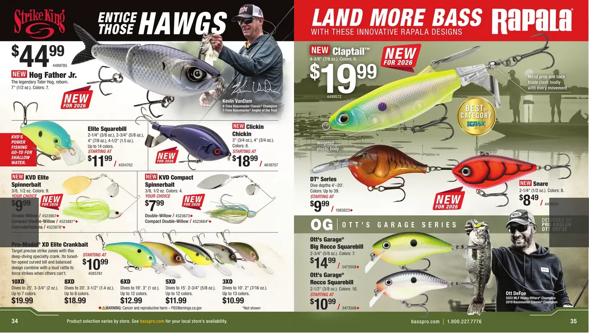 Weekly promotion Bass Pro Shops  Sales spanning from May 26 to May 31 2026 - Page 18 for Catalogue 365