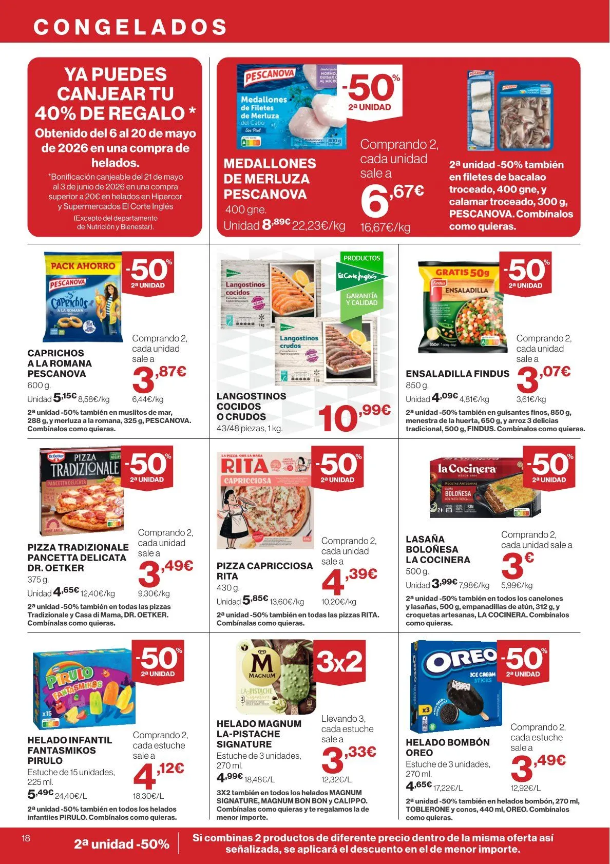 Catálogo de ofertas de Hipercor 21 de mayo al 3 de junio 2026 - Página 18