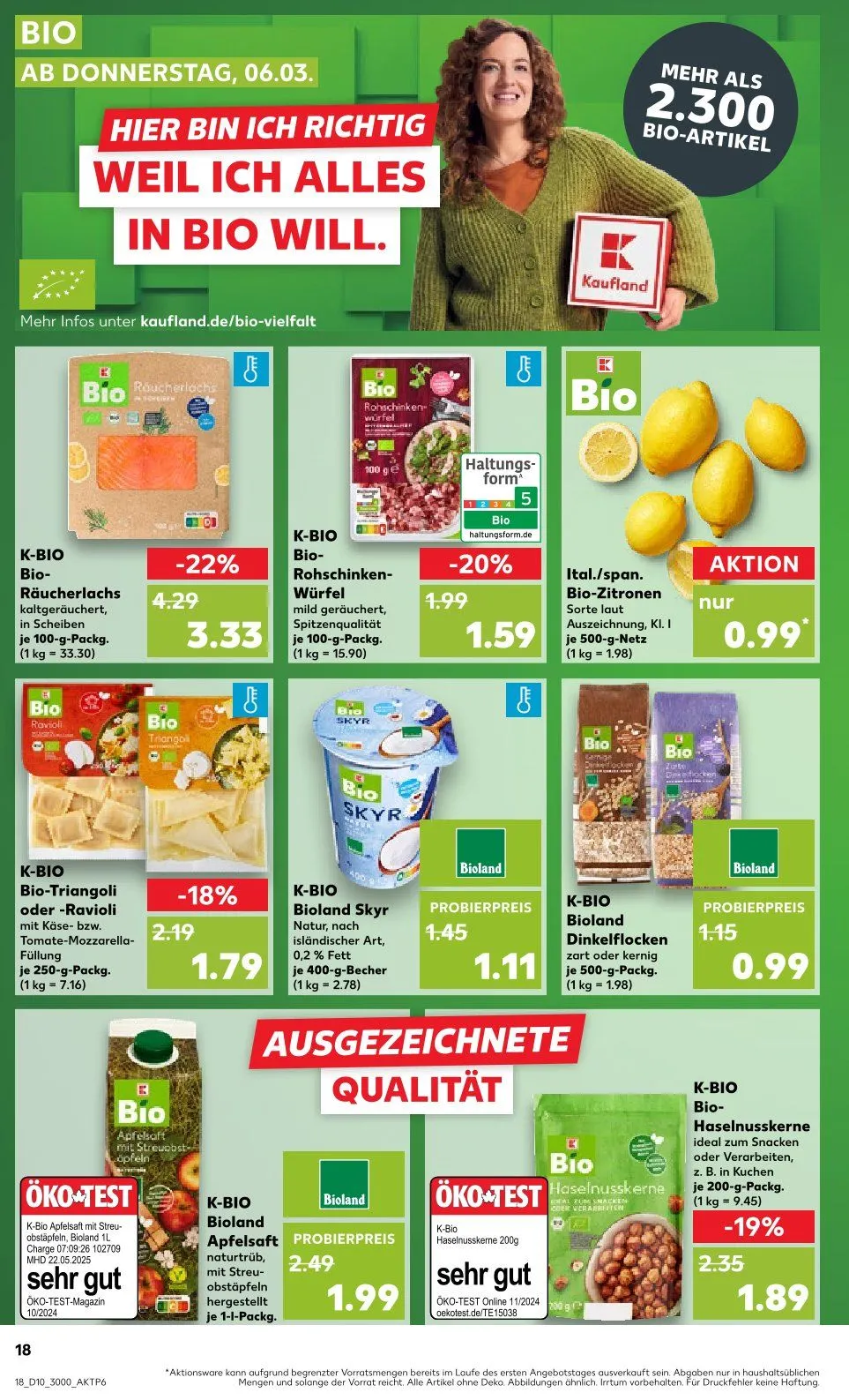 Kaufland Prospekt von 6. März bis 12. März 2025 - Prospekt seite 18