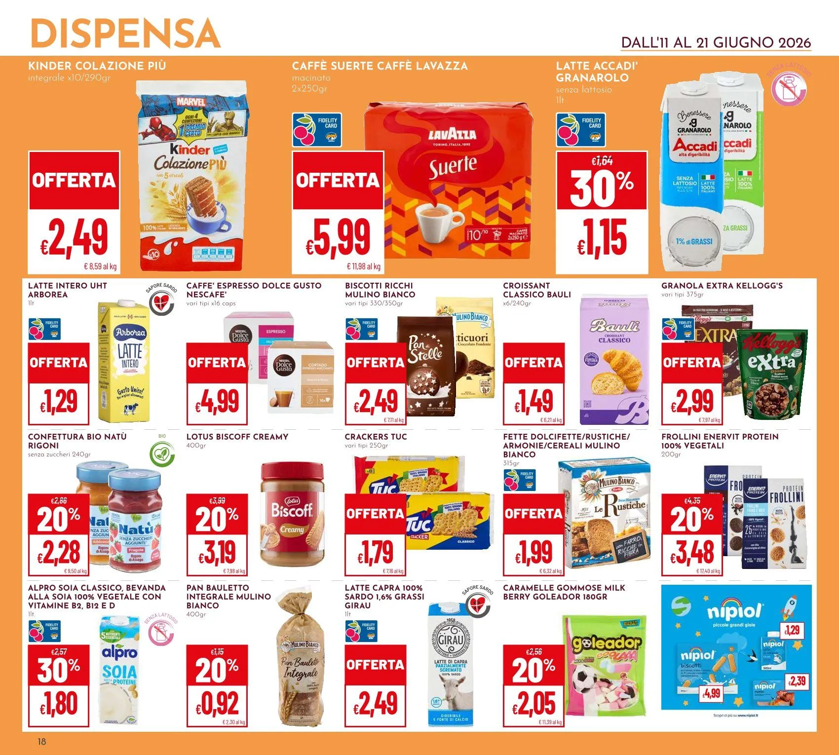 Volantini Pan da 11 giugno a 21 giugno di 2026 - Pagina del volantino 18