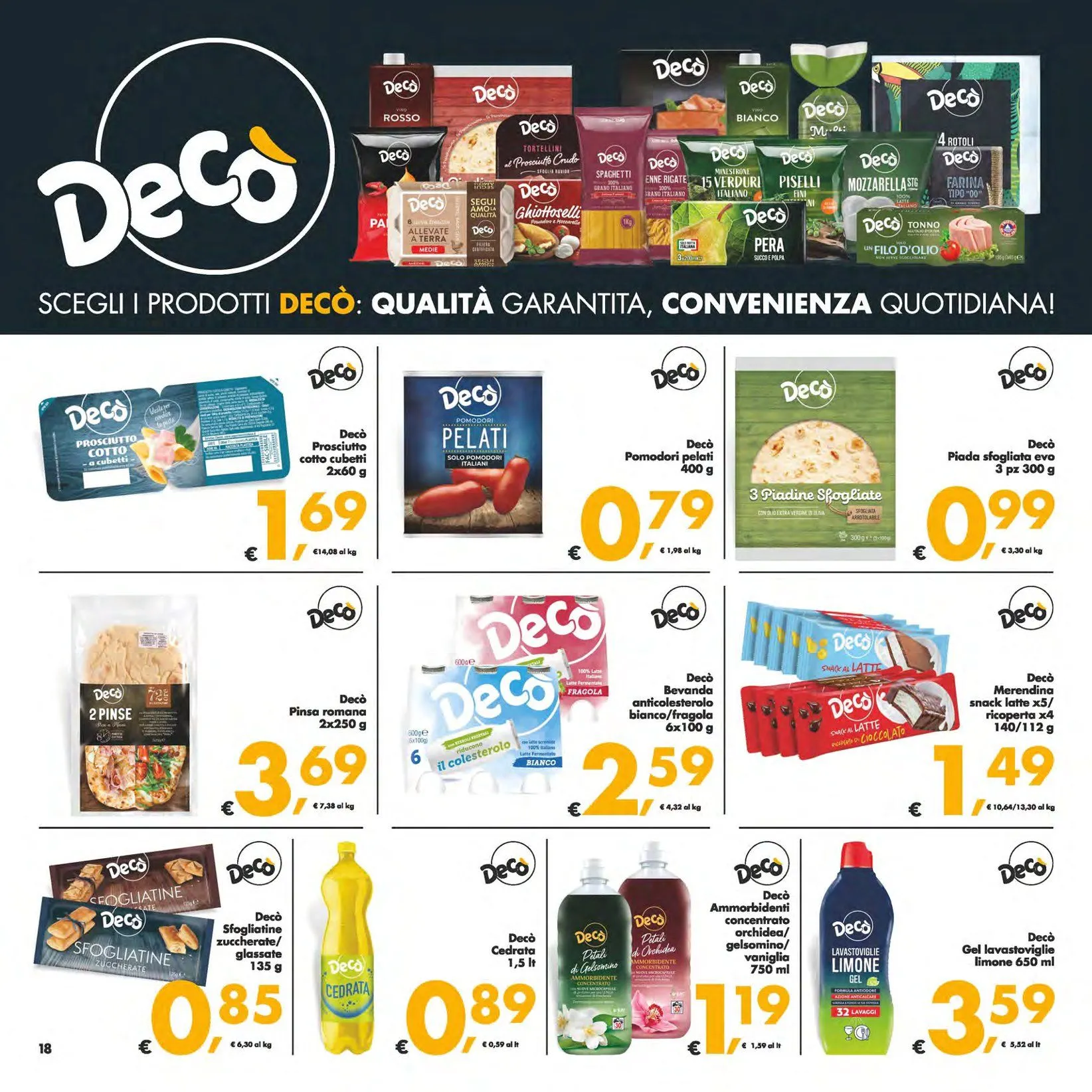 Volantini Deco Supermercati da 23 gennaio a 2 febbraio di 2026 - Pagina del volantino 18