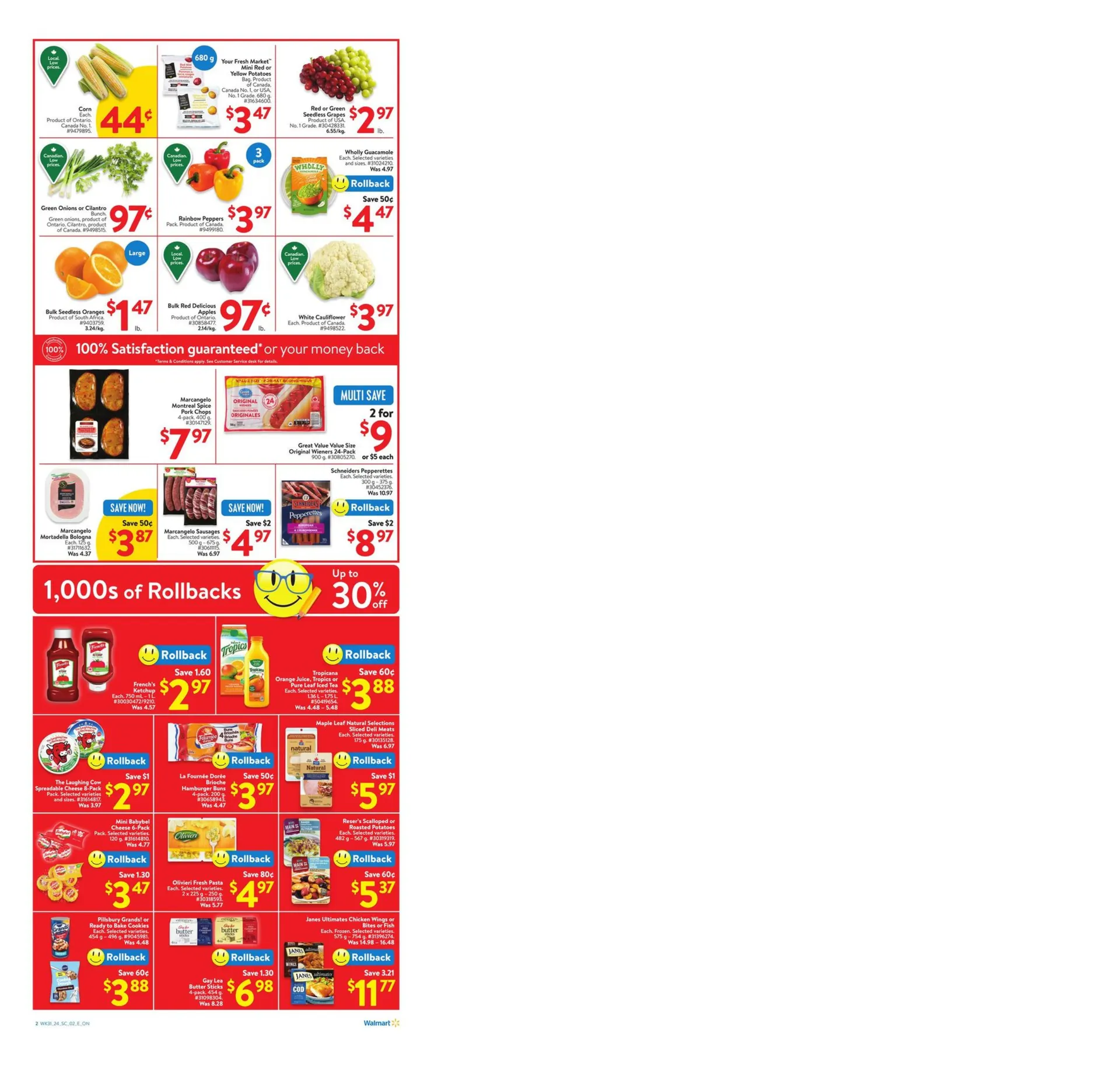 Walmart weekly flyer from August 22 to August 28 2024 - flyer page 17