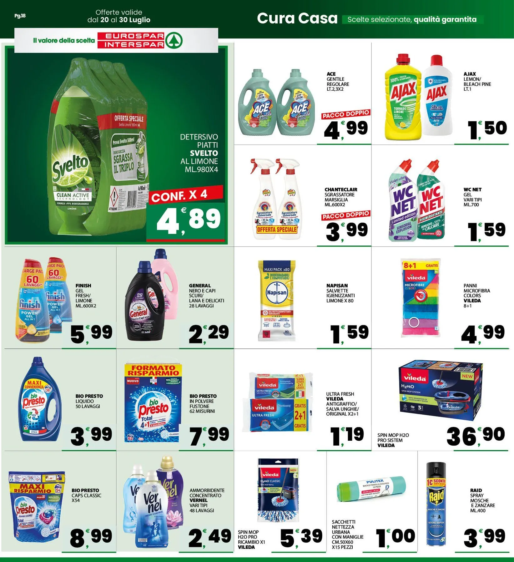 Volantini Interspar da 20 luglio a 30 luglio di 2026 - Pagina del volantino 18