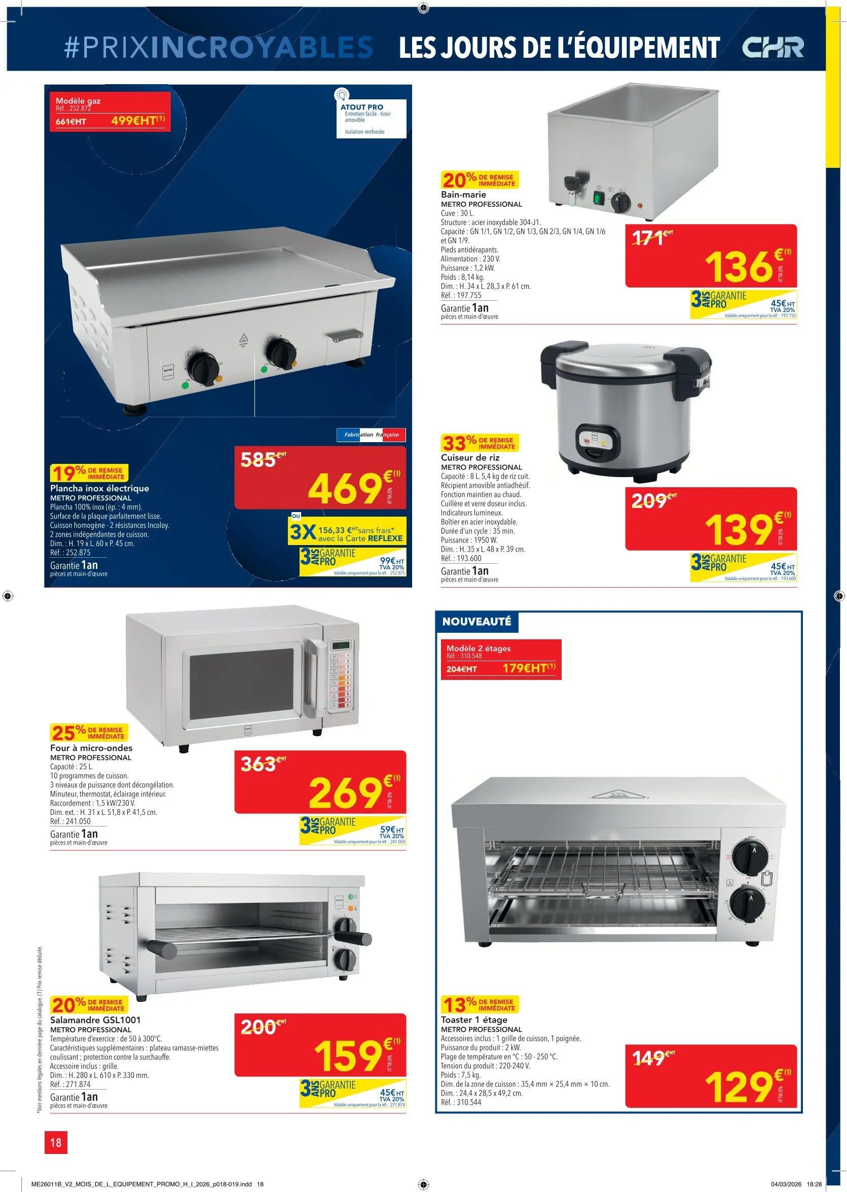 Catalogues Metro FR du 26 mars au 20 mai 2026 - Catalogue page 18