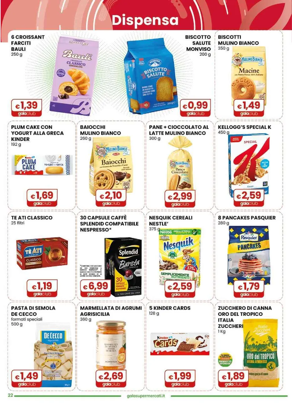  Volantini Gala Supermercati da 1 luglio a 14 luglio di 2026 - Pagina del volantino 18