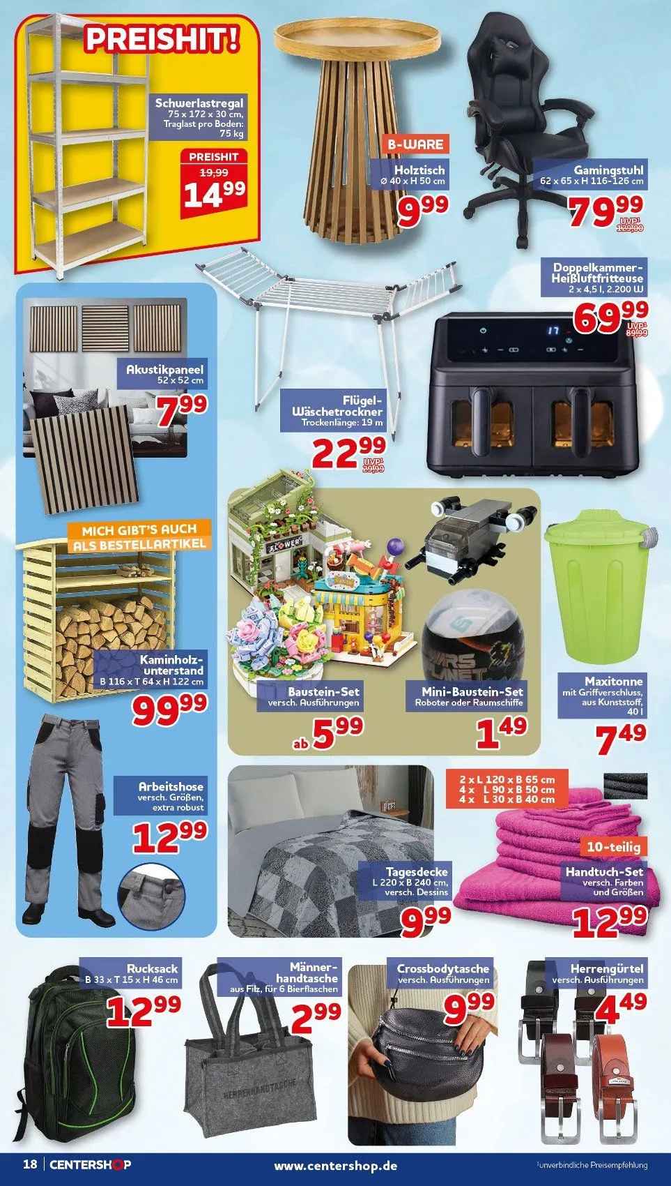 CENTERSHOP Angebote von 22. Juni bis 28. Juni 2026 - Prospekt seite 18