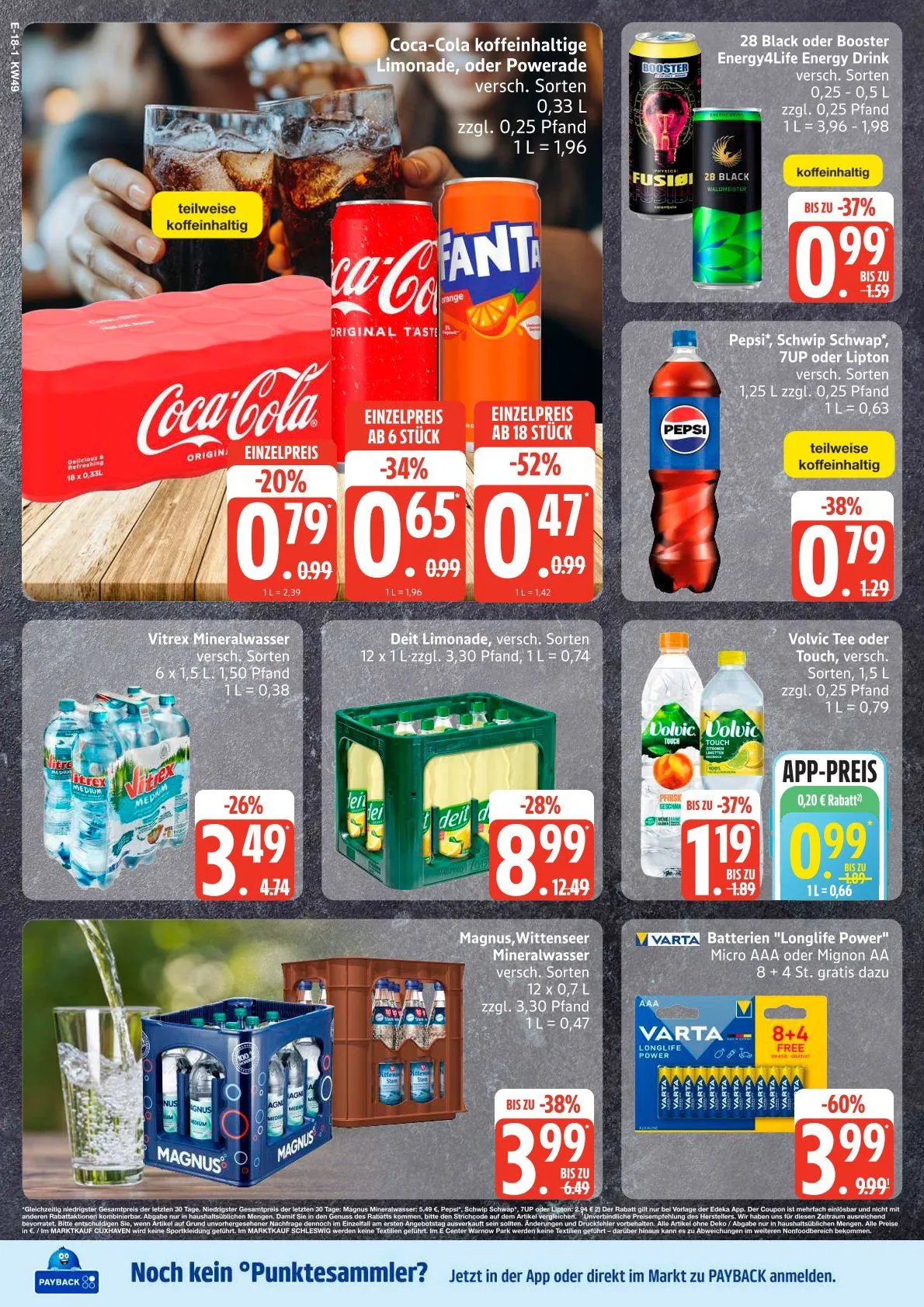 Edeka Angebote von 1. Dezember bis 6. Dezember 2025 - Prospekt seite 18