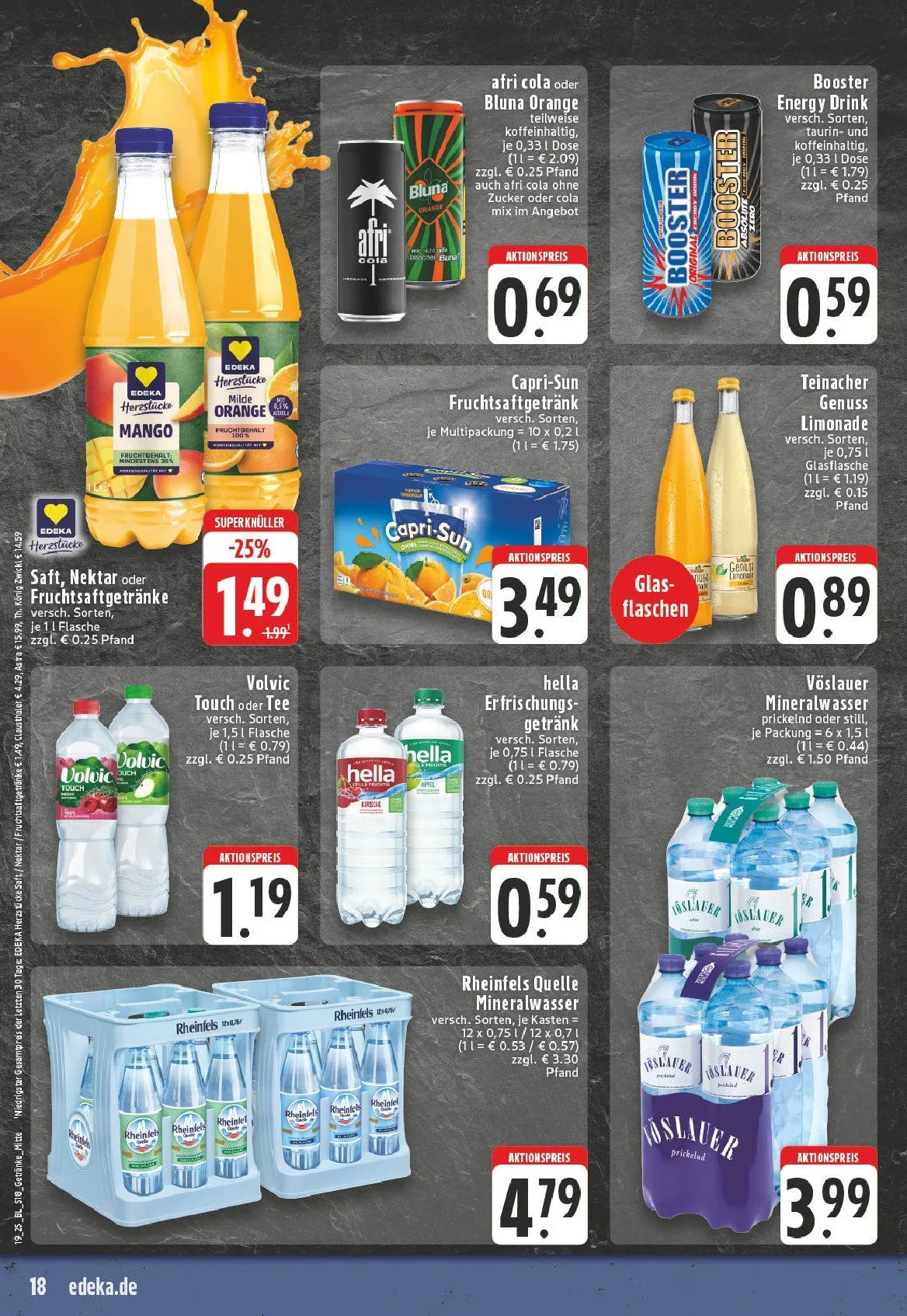 Edeka Prospekt von 5. Mai bis 10. Mai 2025 - Prospekt seite 18