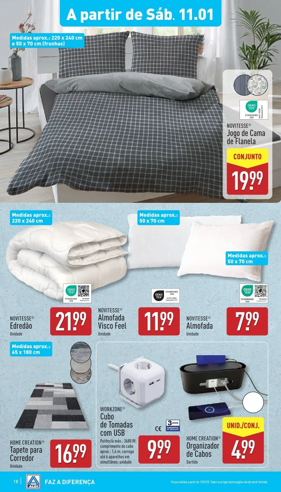 Folheto Aldi Ofertas de 8 de janeiro até 14 de janeiro 2025 - Pagina 18