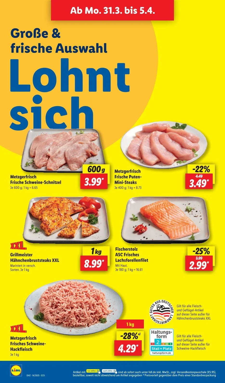 Lidl Prospekt von 31. März bis 15. April 2025 - Prospekt seite 16