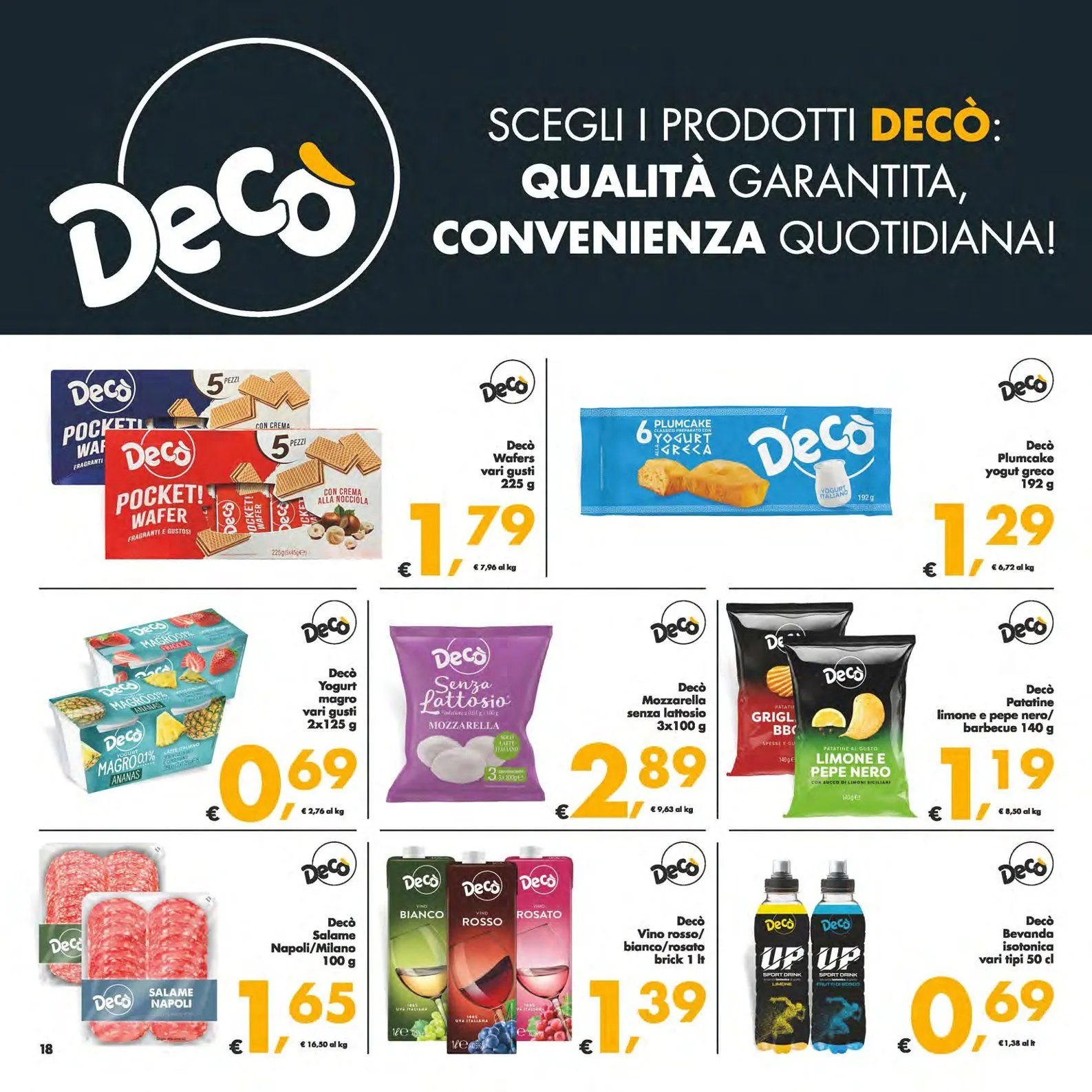  Volantini Deco Maxistore da 6 marzo a 16 marzo di 2026 - Pagina del volantino 18