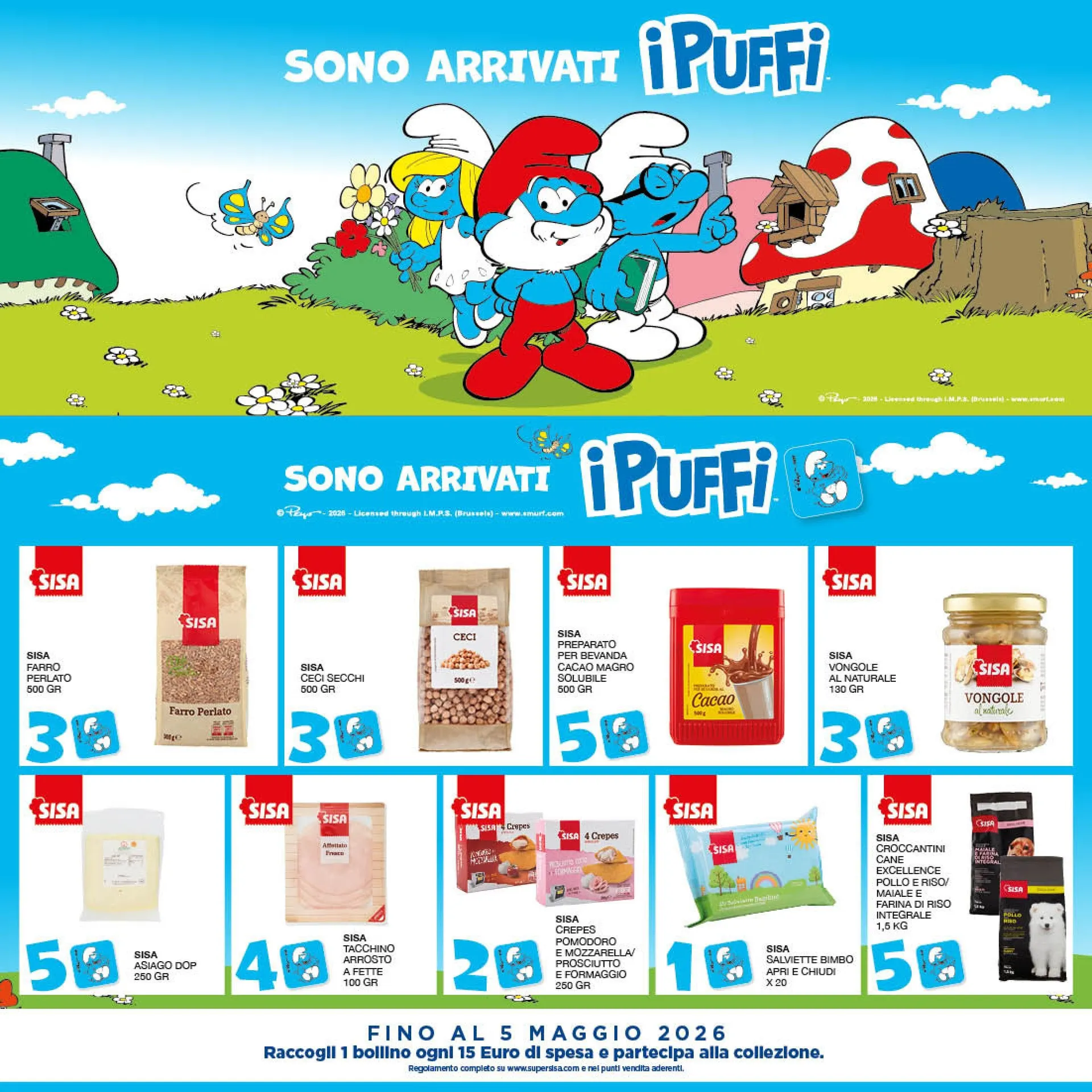 Volantini Sisa da 9 aprile a 22 aprile di 2026 - Pagina del volantino 18
