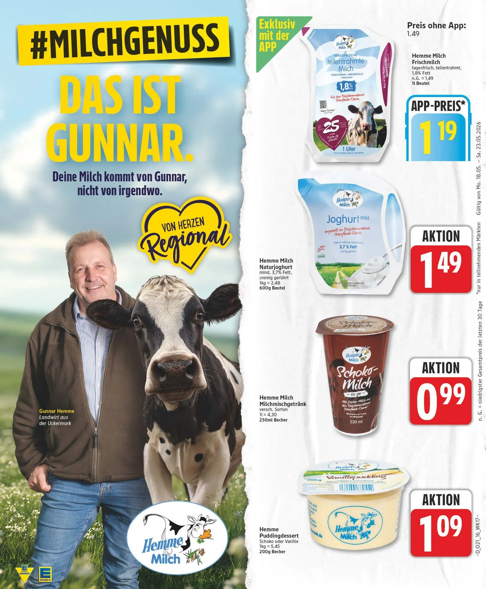  Edeka Angebote von 18. Mai bis 23. Mai 2026 - Prospekt seite 18
