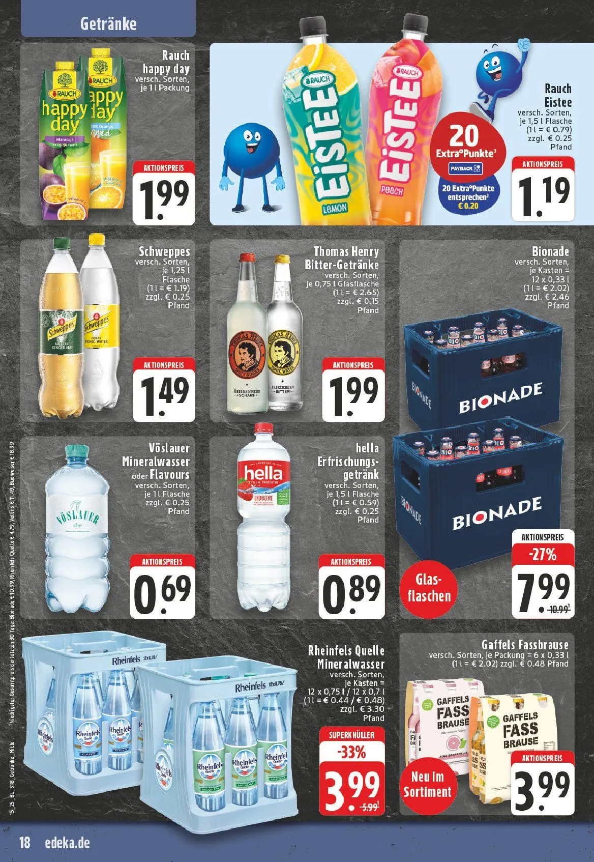 Edeka Prospekt von 7. April bis 12. April 2025 - Prospekt seite 18