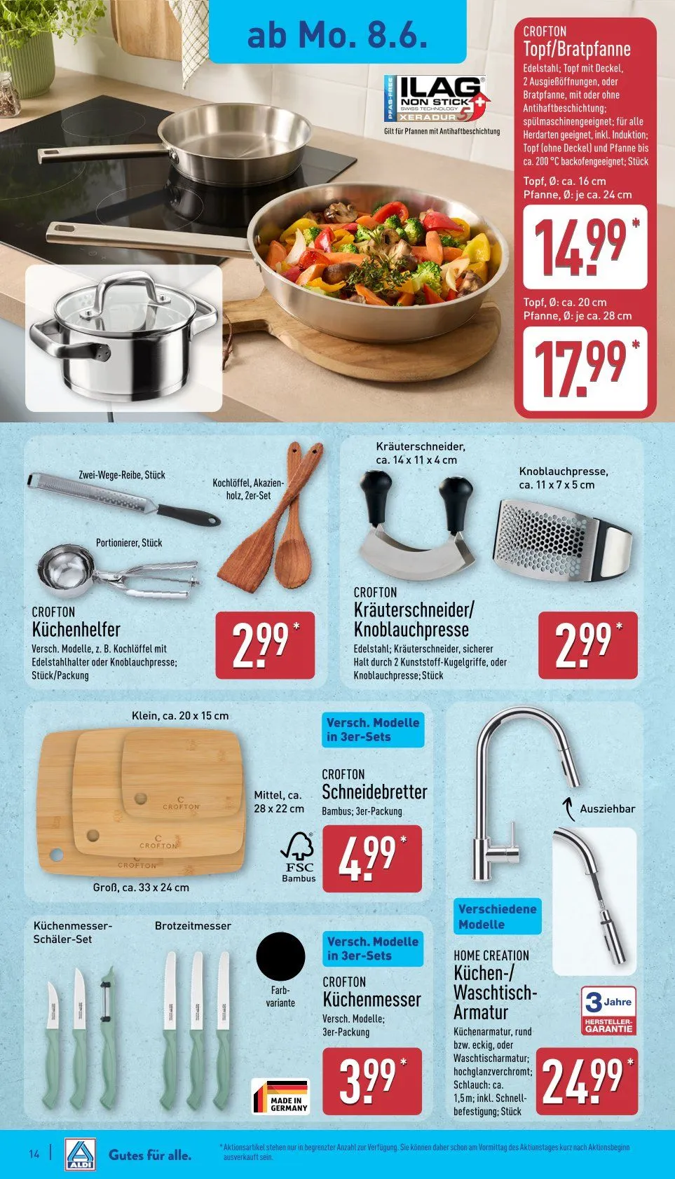 ALDI Nord Prospekte von 8. Juni bis 13. Juni 2026 - Prospekt seite 18