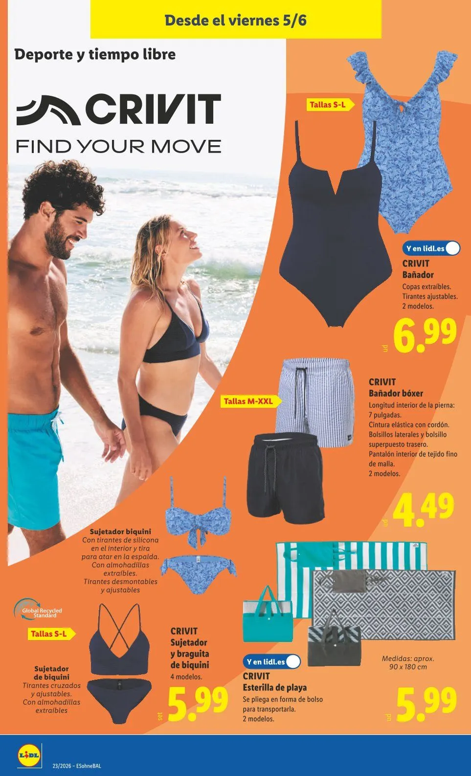Catálogo de  Catálogos de Lidl 1 de junio al 7 de junio 2026 - Página 18