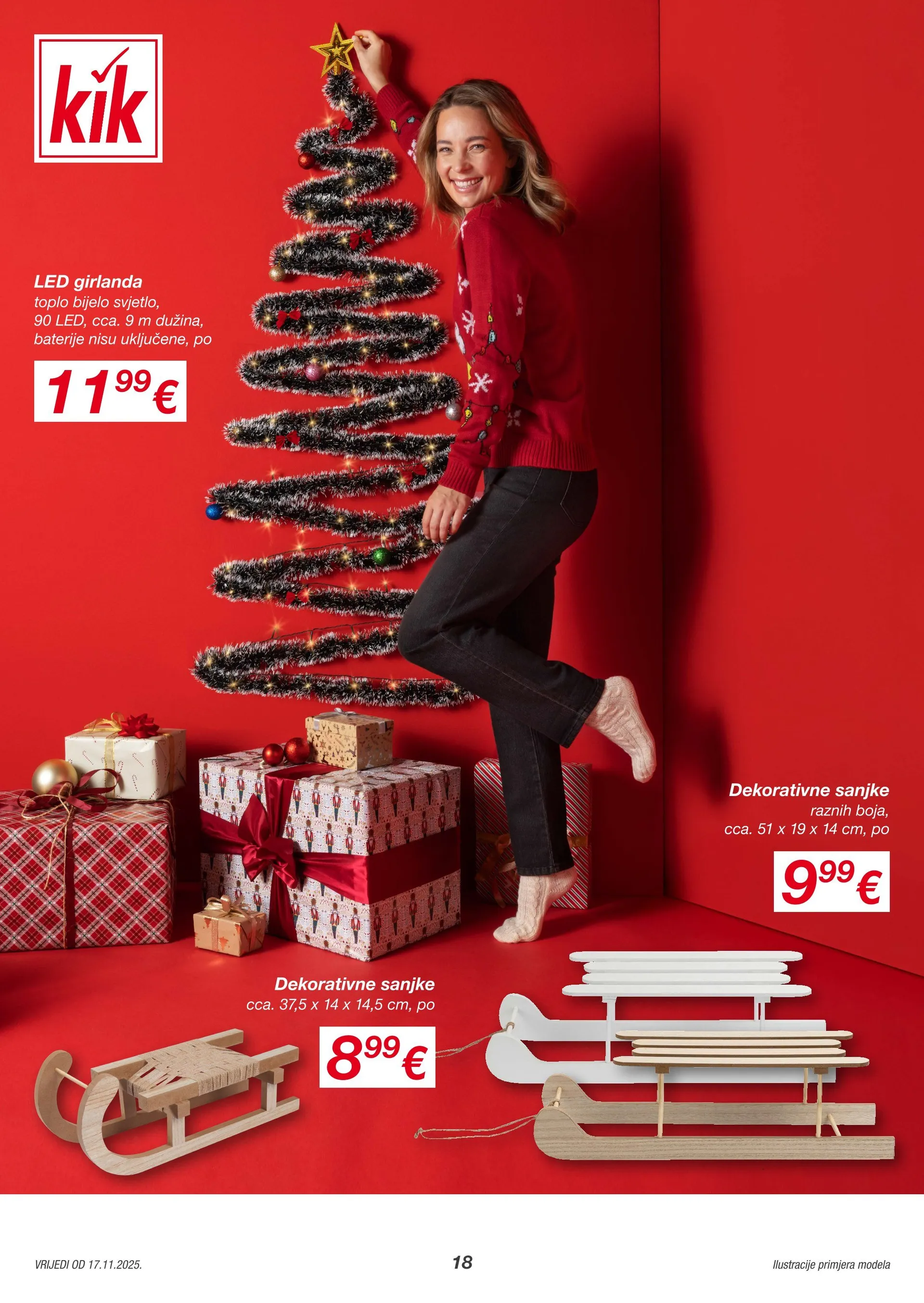 Katalog Ponude za Božić u Kik od 9. prosinca do 19. prosinca 2025. - Pregled Stranica 18